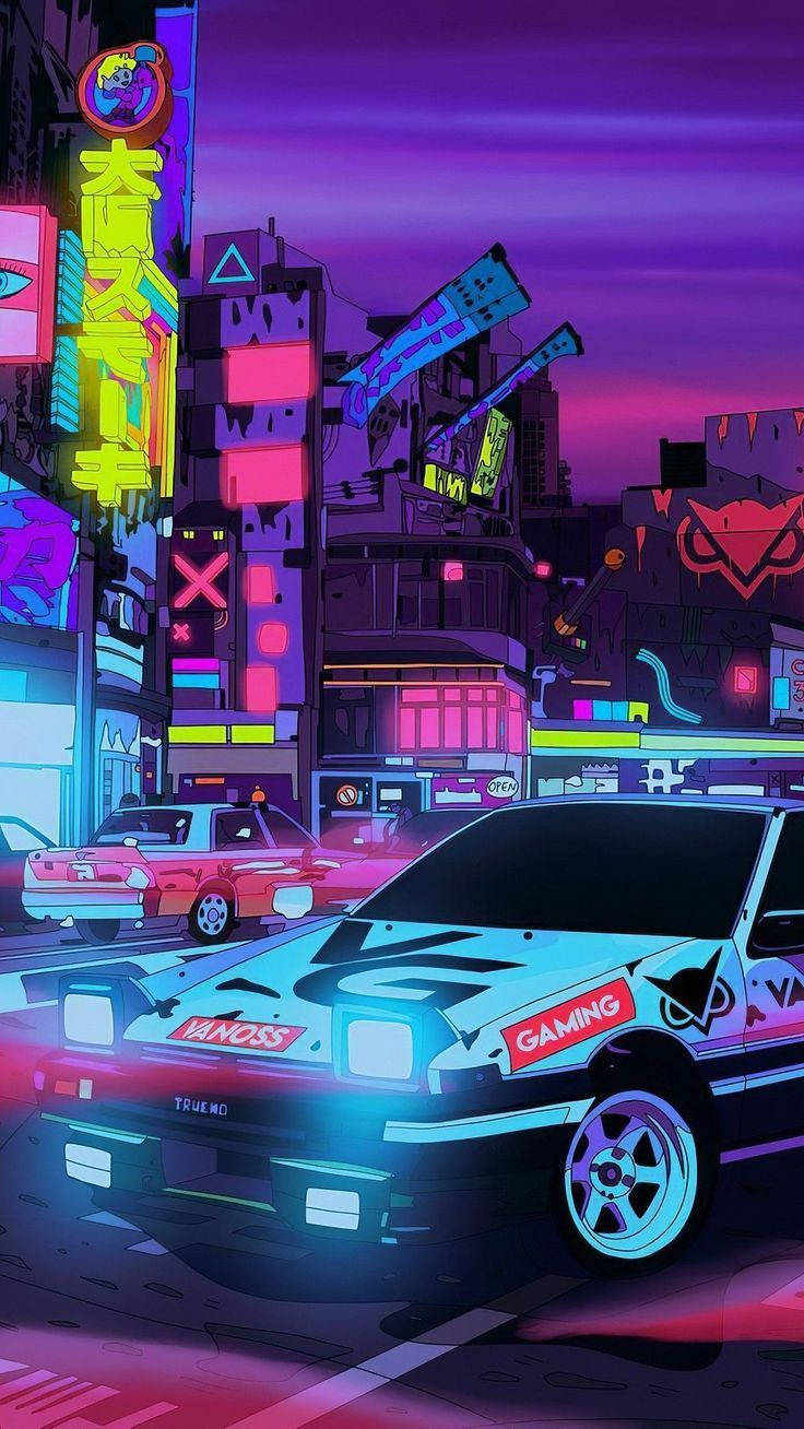 Arte Neon Estético JDM Fondos de pantalla