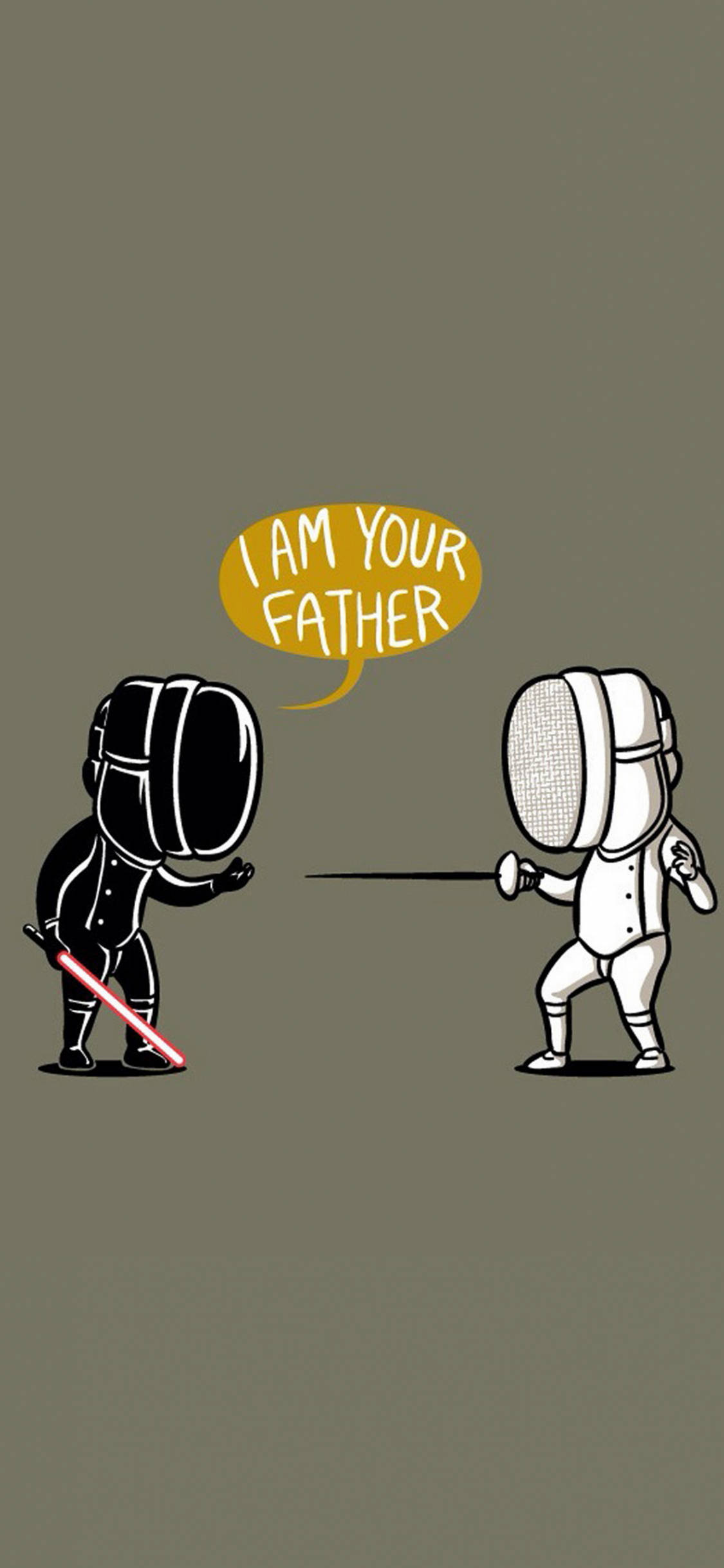 Arte Parodia de Esgrima de Star Wars Fondos de pantalla
