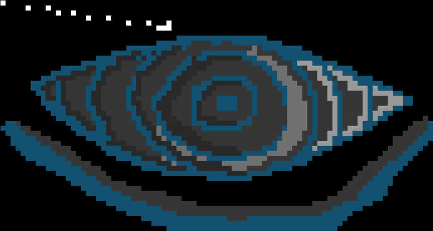 Arte Pixel del Ojo Rinnegan Fondos de pantalla