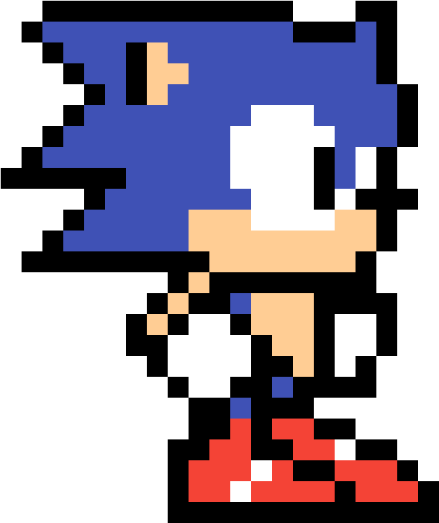 Arte Pixel Retro de Personaje Azul Fondos de pantalla
