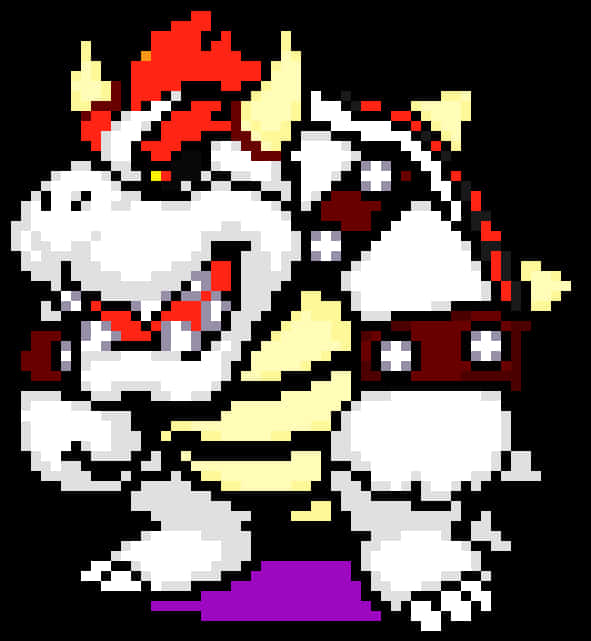 Arte Pixelado de Bowser Fondos de pantalla