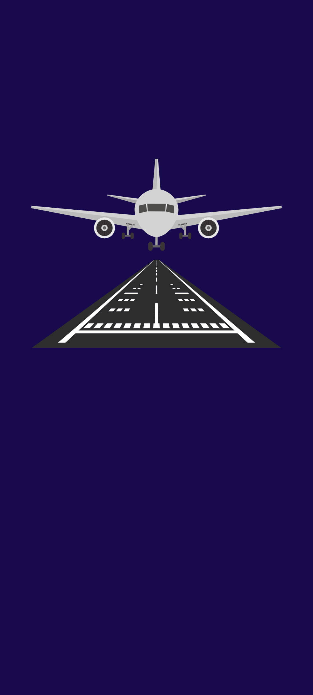 Arte Púrpura de Pista de Aterrizaje Fondos de pantalla