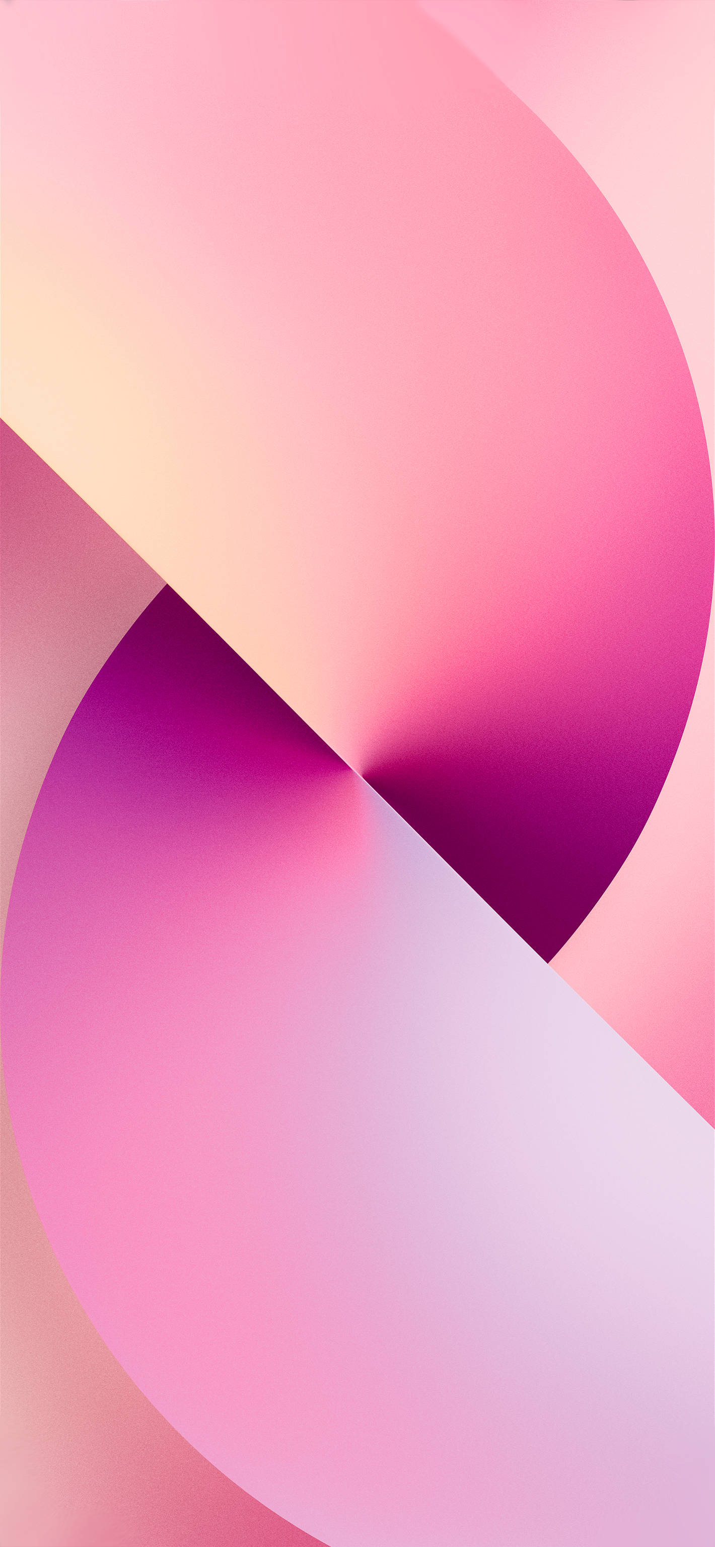 Arte rosa claro para iPhone 13 Pro Fondos de pantalla