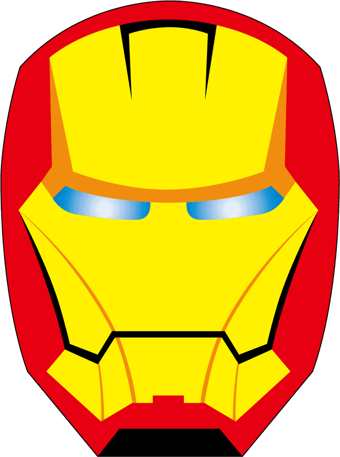 Arte vectorial del casco de Iron Man Fondos de pantalla