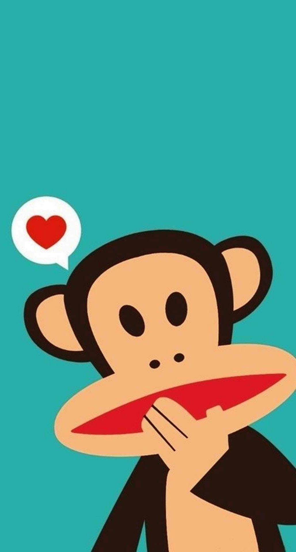 Arte vectorial de un mono lindo Fondos de pantalla
