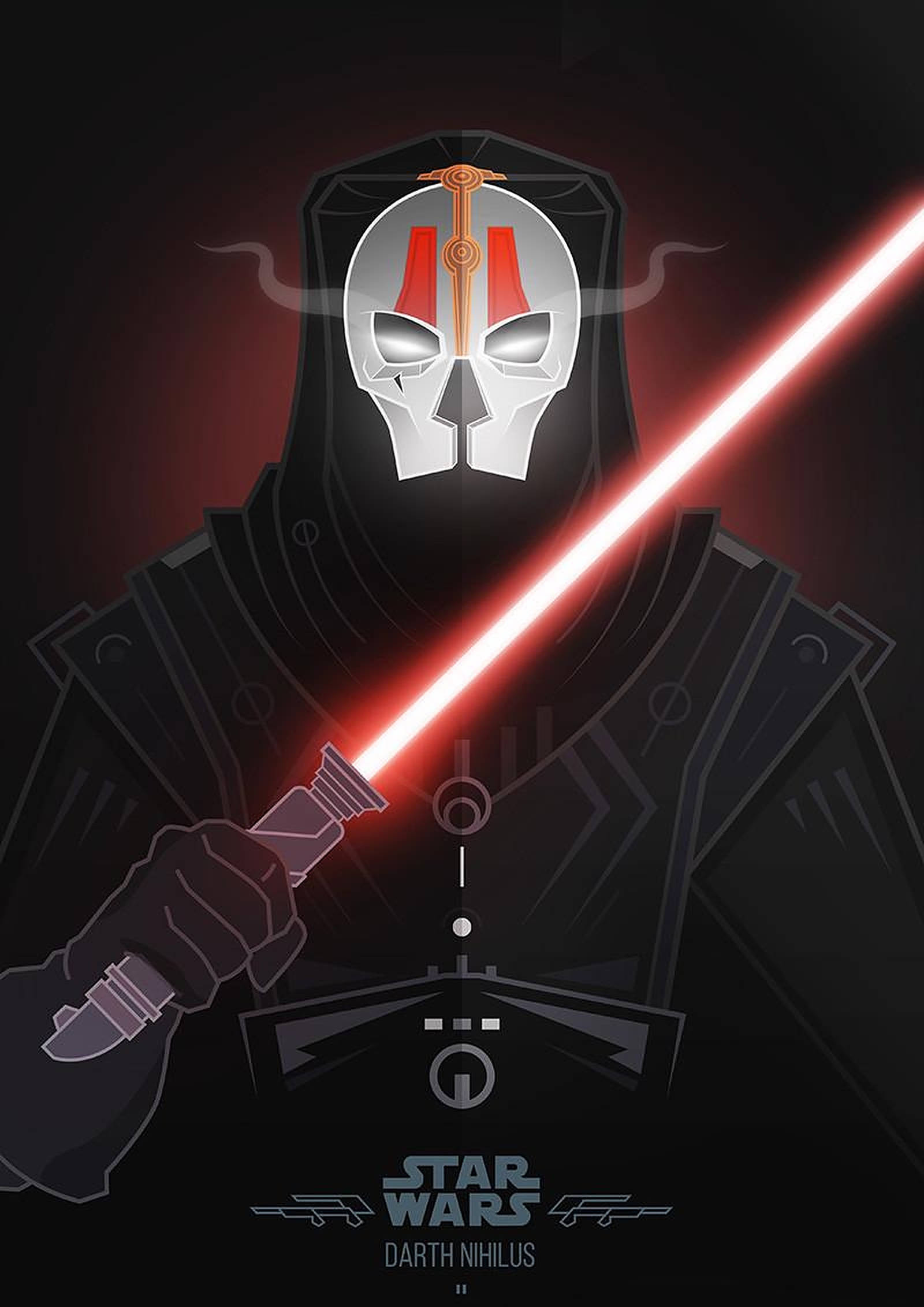Arte Vectorial de Darth Nihilus Fondos de pantalla
