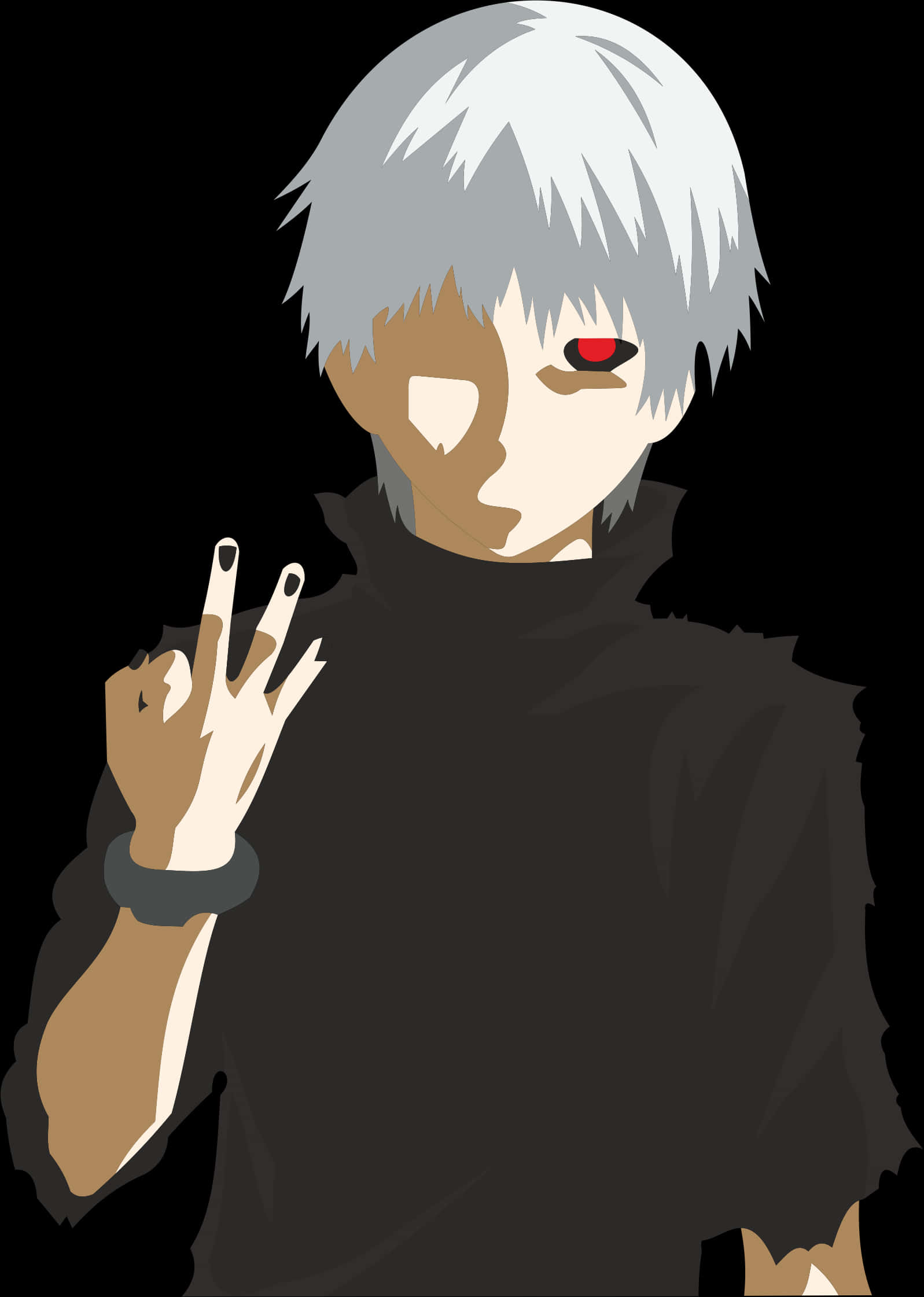 Arte vectorial de Kaneki Ken Fondos de pantalla