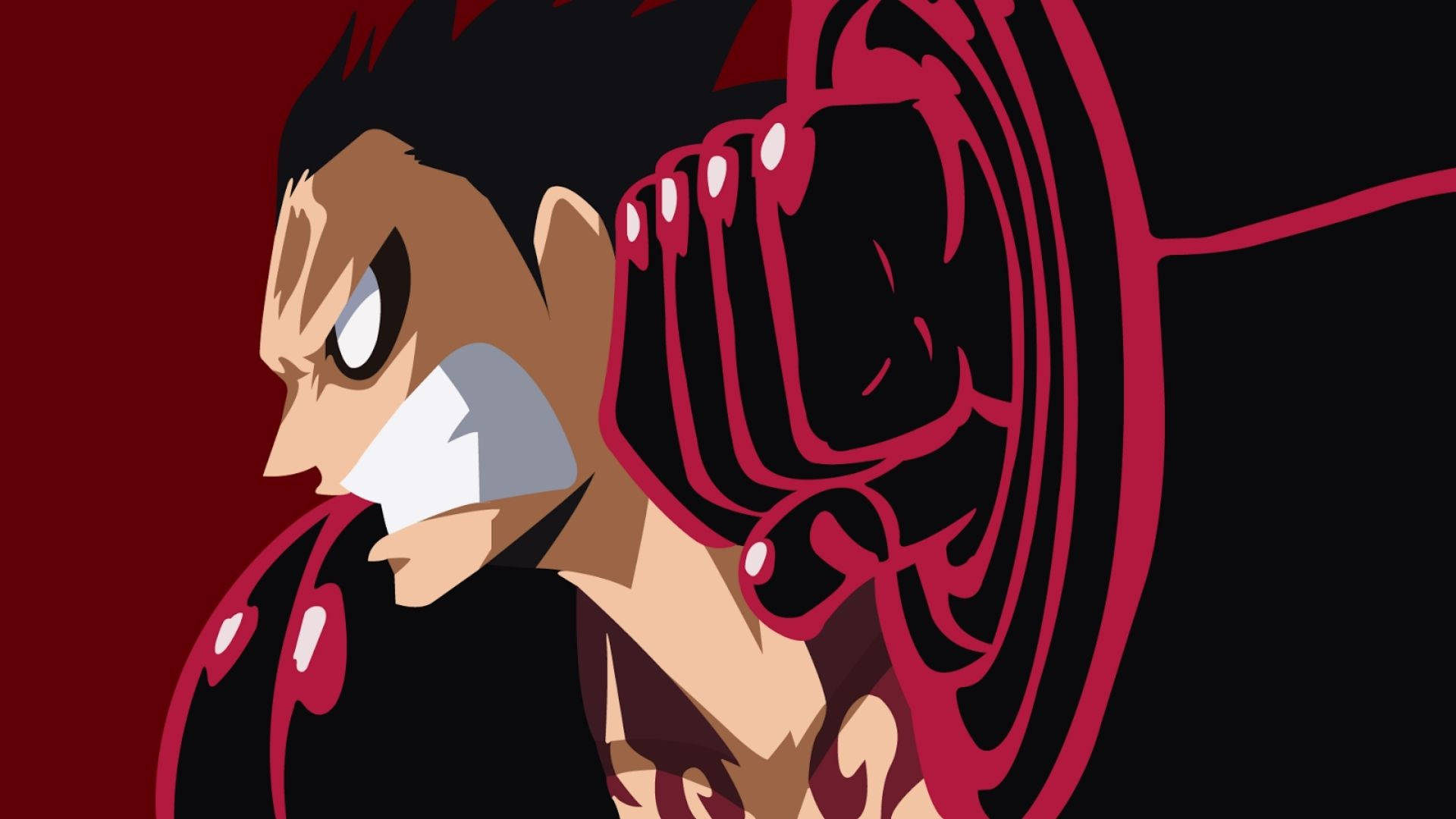 Arte vectorial de Luffy Gear 4 Fondos de pantalla