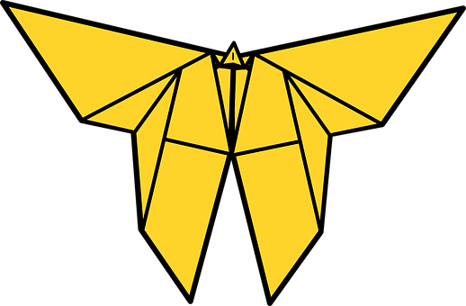 Arte vectorial de mariposa geométrica Fondos de pantalla