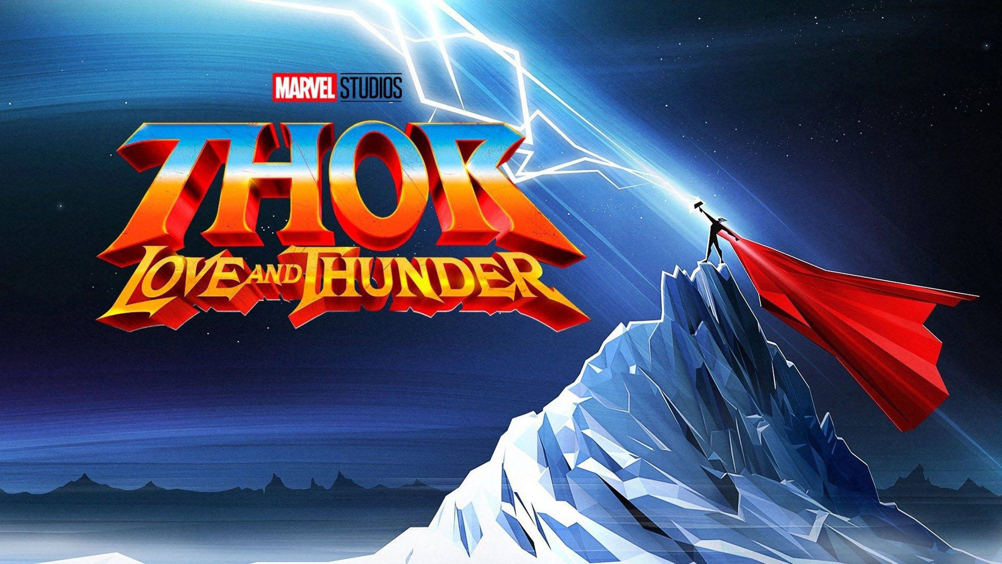 Arte vectorial de Thor Love and Thunder Fondos de pantalla