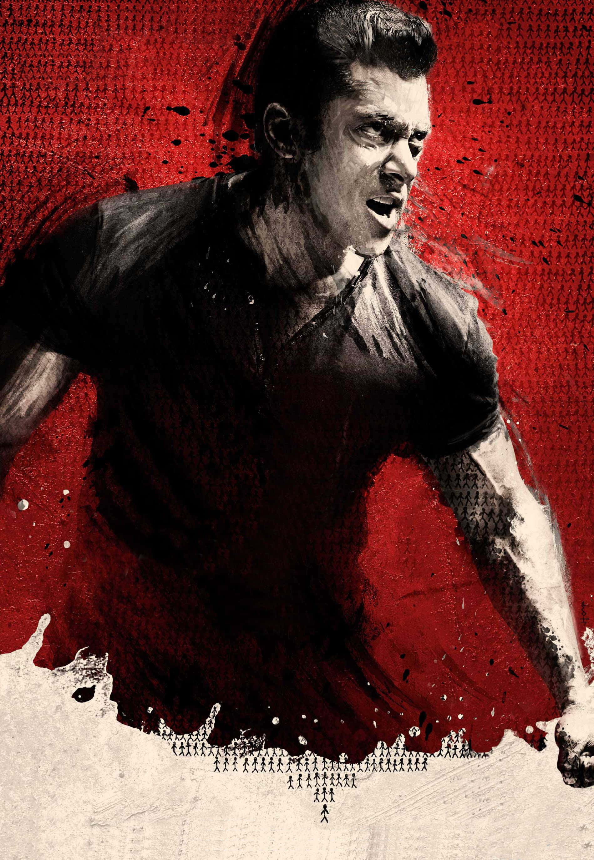 Arte Vectorial del Héroe de Bollywood Salman Khan Fondos de pantalla