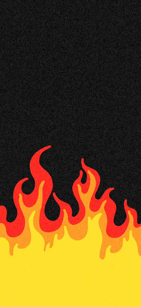 Arte Vectorial Estético de Fuego Brillante Fondos de pantalla