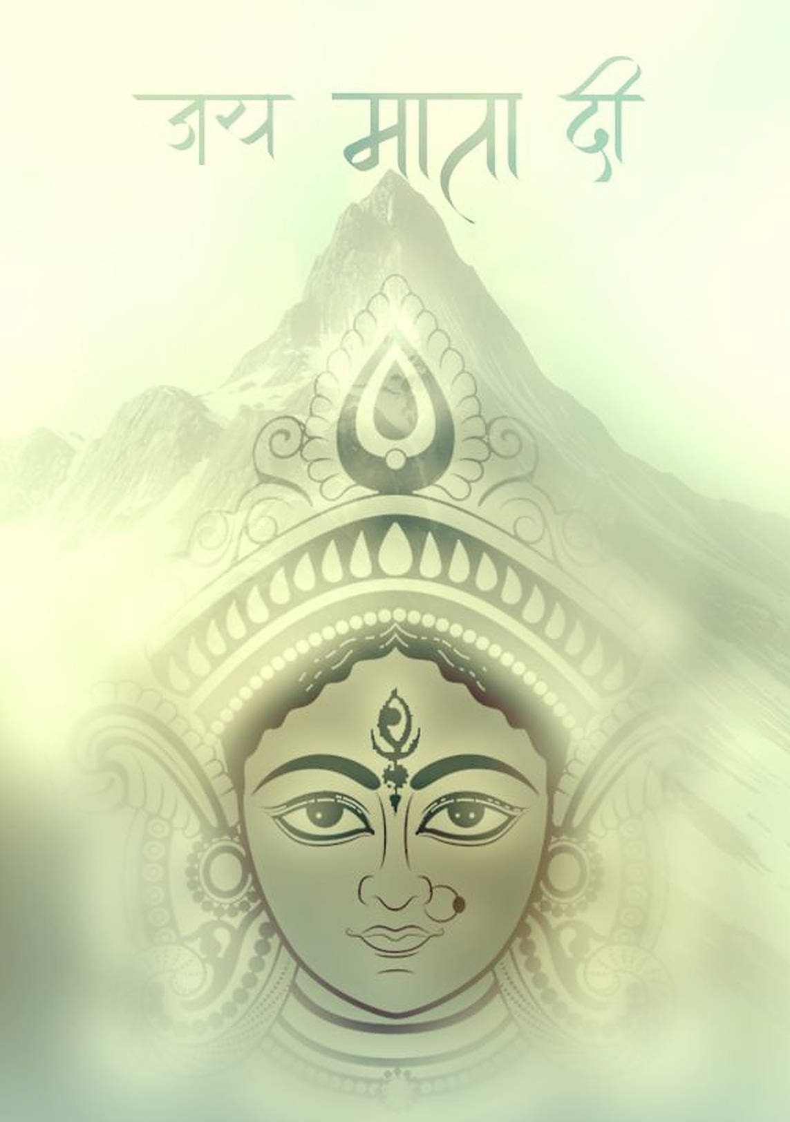 Arte verde pastel de Mataji Fondos de pantalla