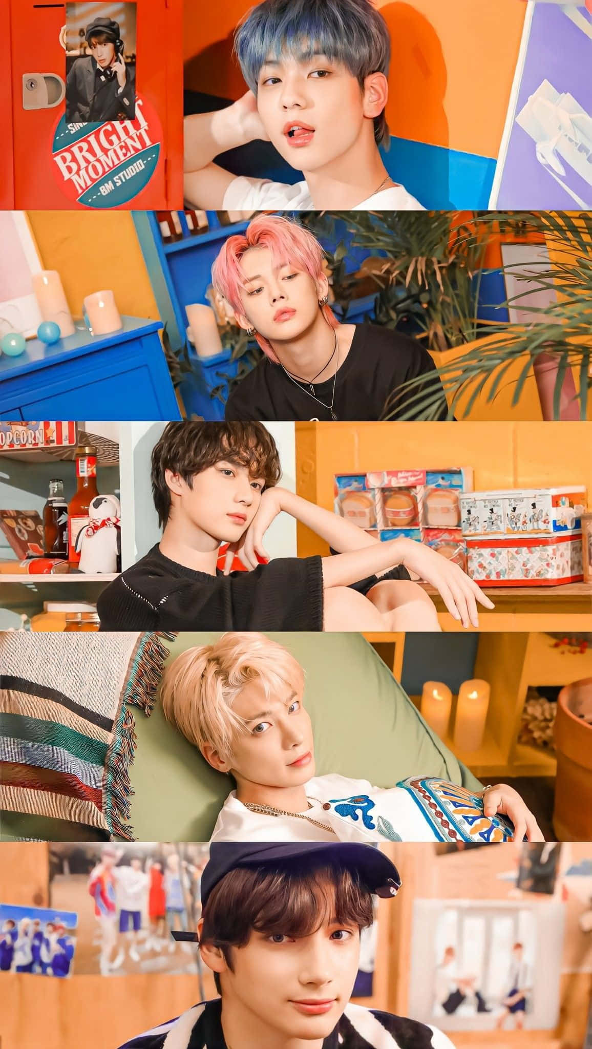 Artistas de Kpop Listos para Conquistar el Escenario Fondos de pantalla