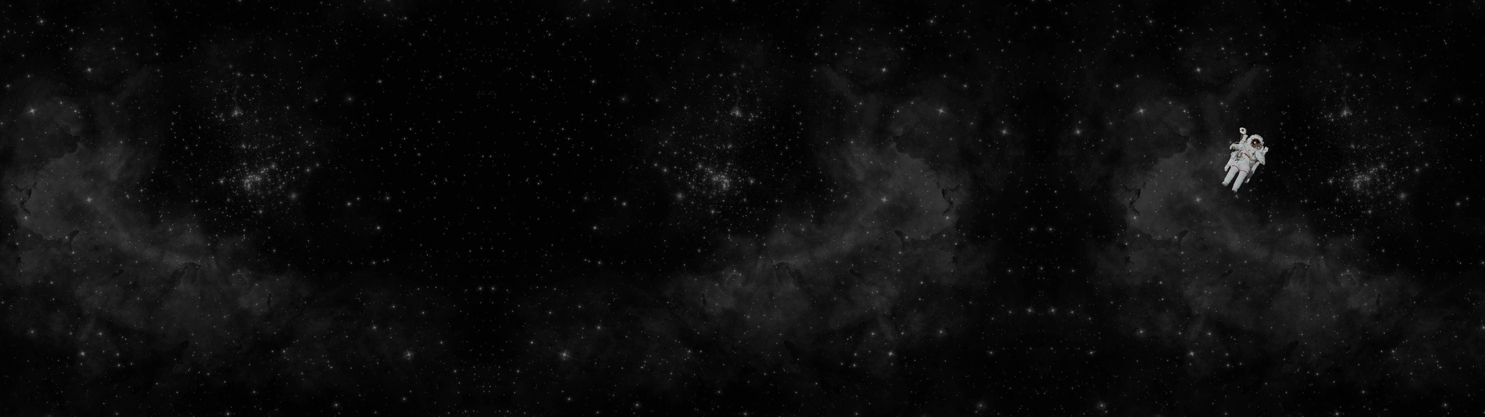 Astronauta Espacial Oscuro y Lindo Fondos de pantalla