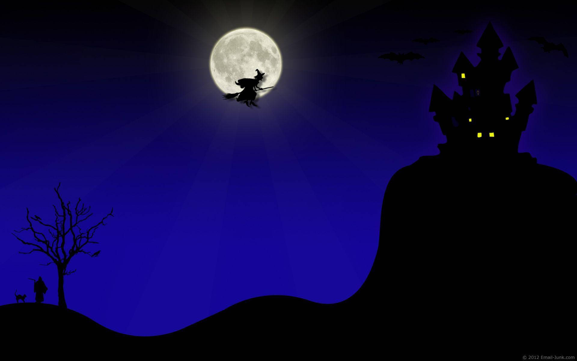 ¡Asusta la noche con una Aventura de Casa Embrujada de Halloween! Fondos de pantalla