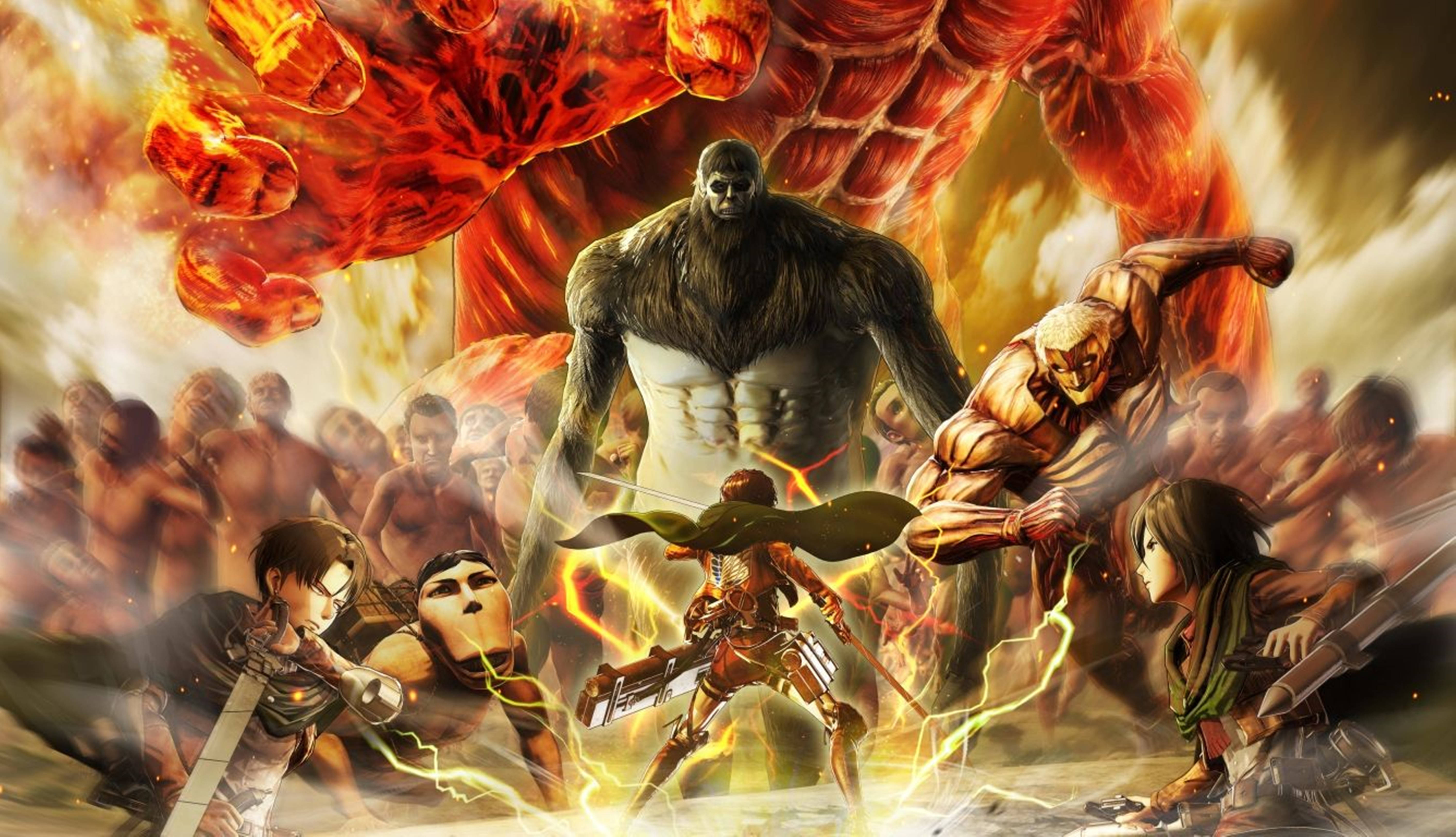 Ataque a los Titanes 4K Titanes Devoradores de Humanos Fondos de pantalla