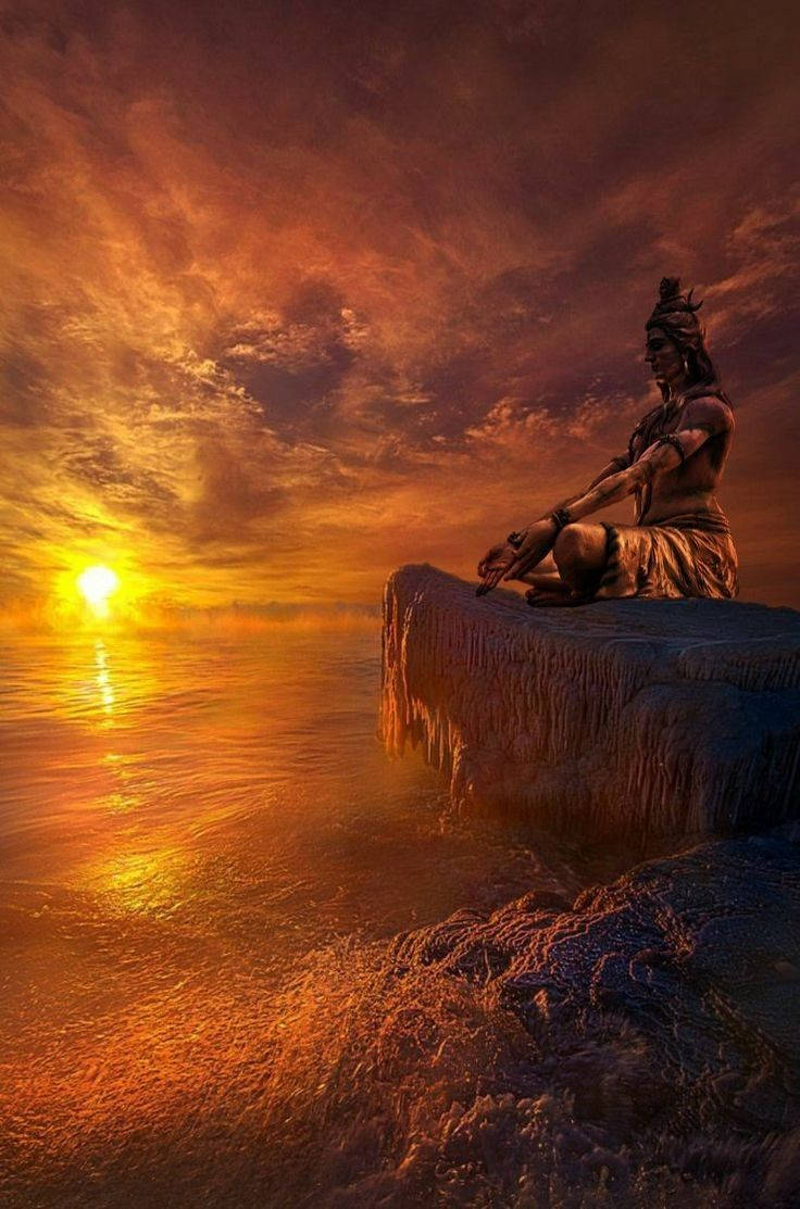 Atardecer en Mahakal Ujjain Fondos de pantalla