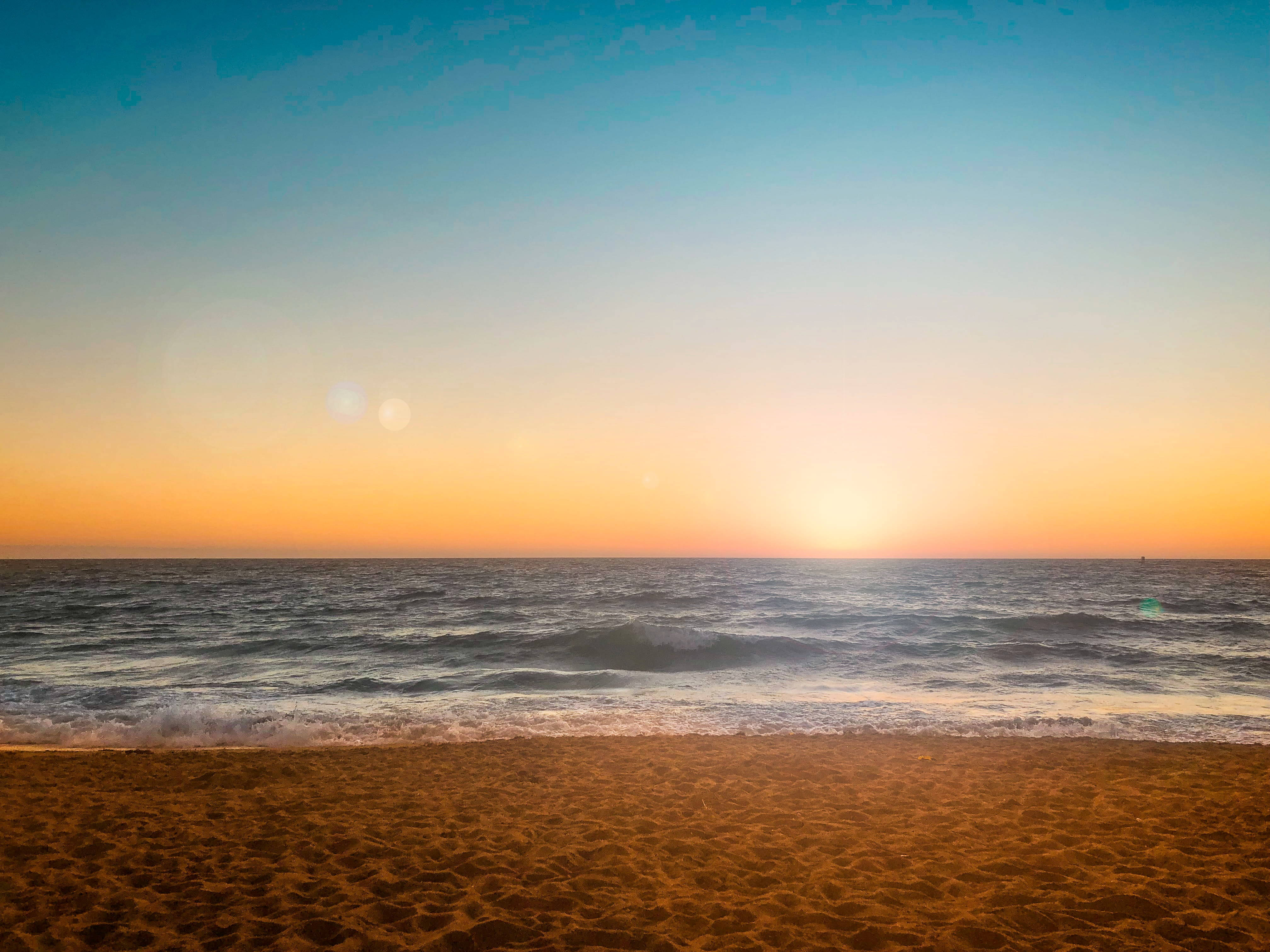 Atardecer en Redondo Beach Los Ángeles Fondos de pantalla
