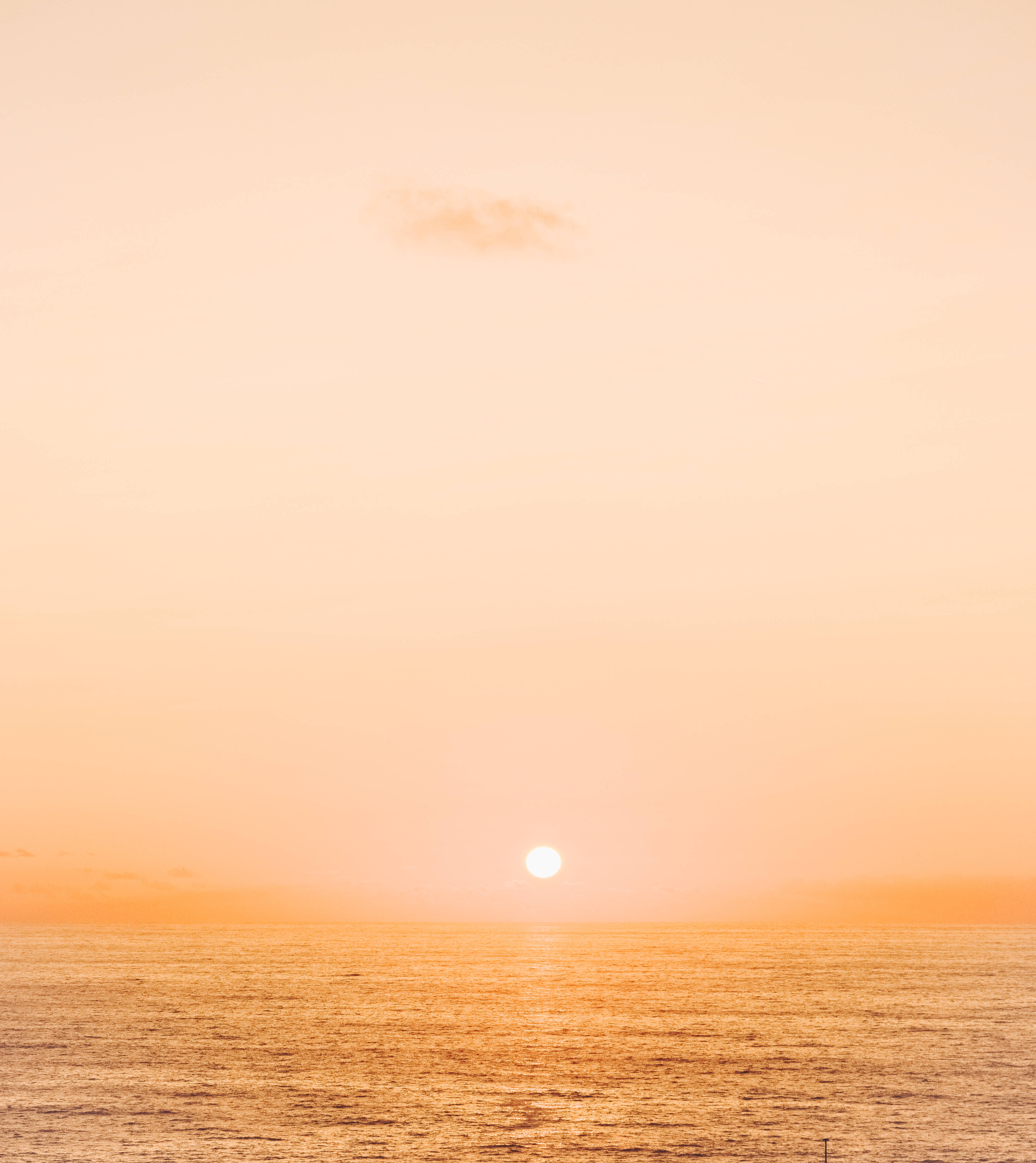 Atardecer estético en beige Fondos de pantalla