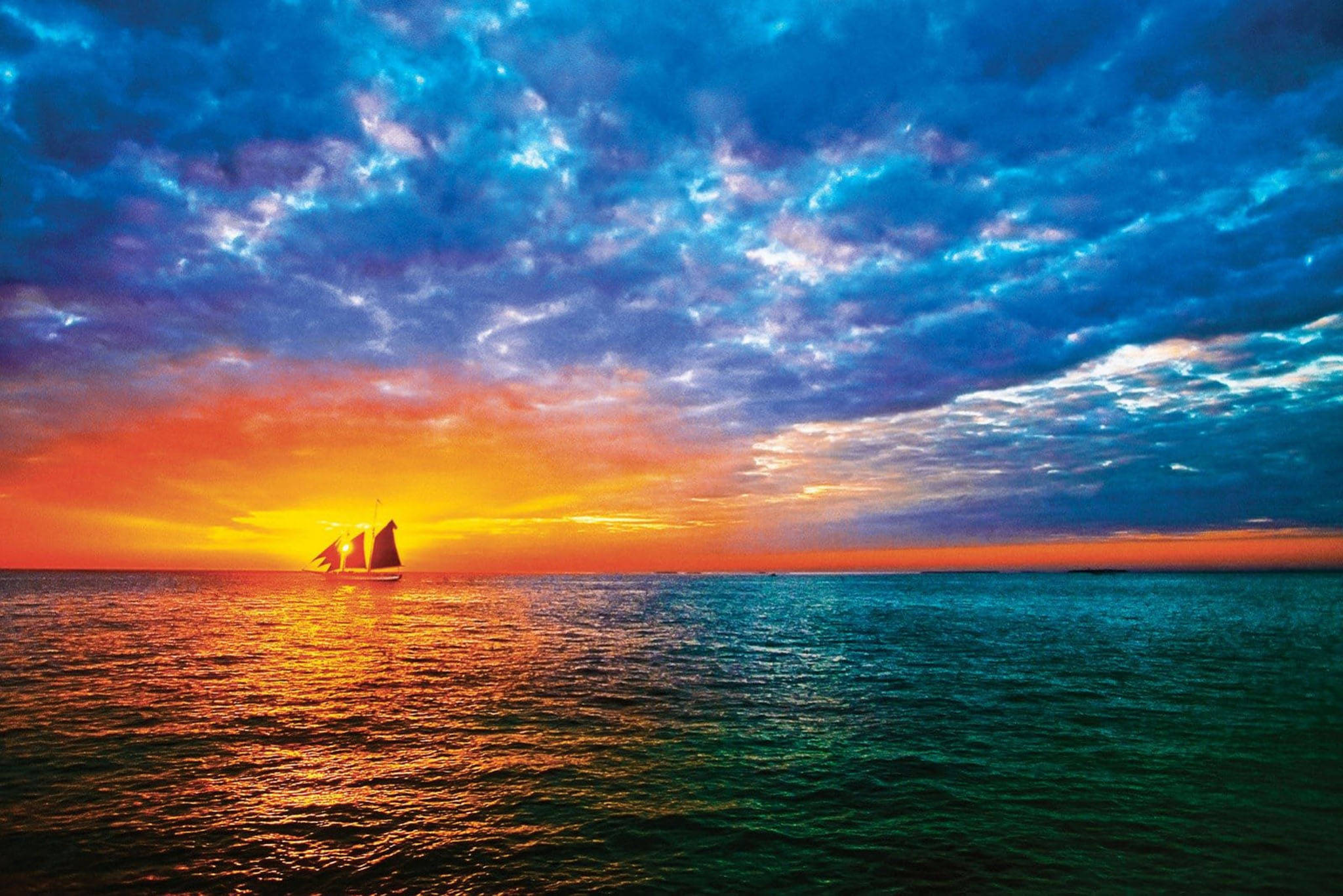 Atardecer Hermoso en Florida Key Fondos de pantalla