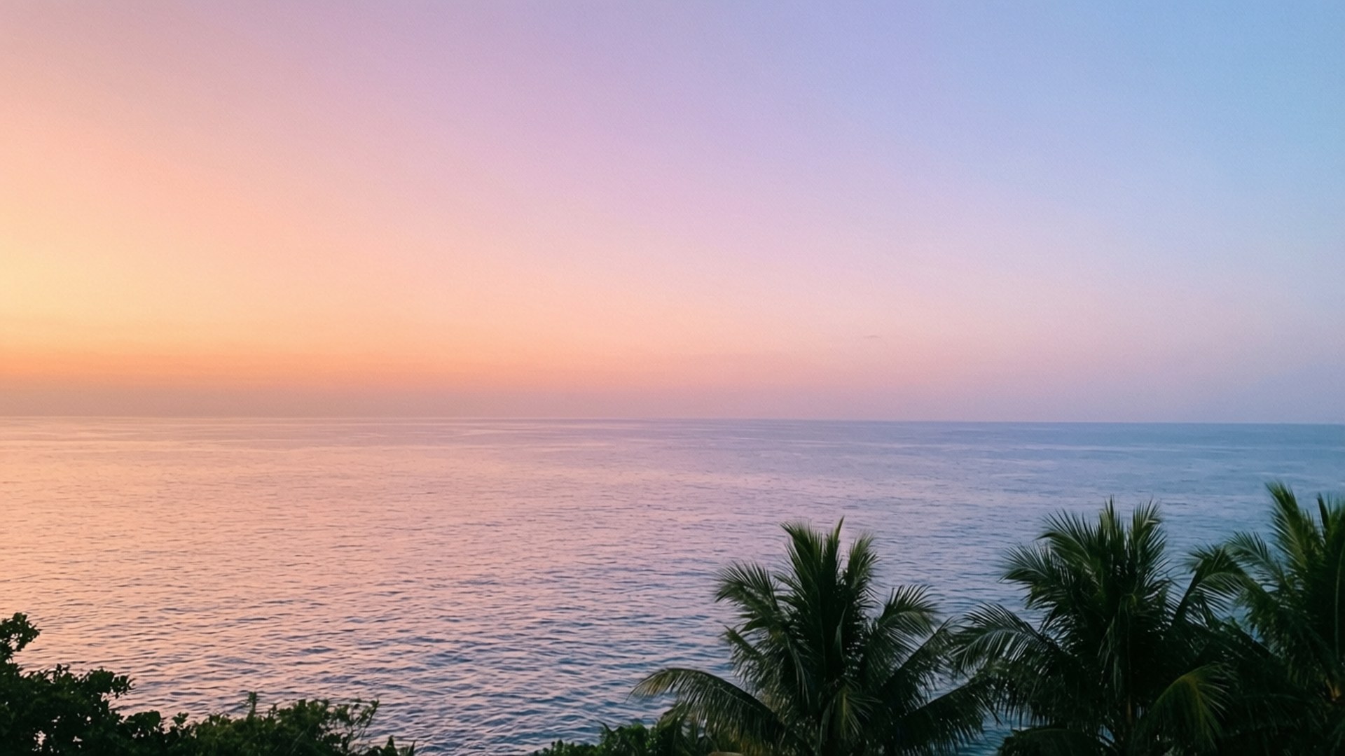 Atardecer Oceánico Pastel Fondos de pantalla