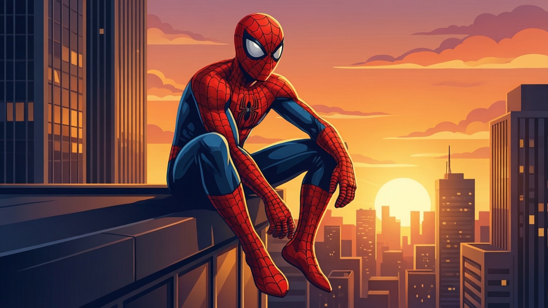 Atardecer Tranquilo en Reposo Fondos de pantalla