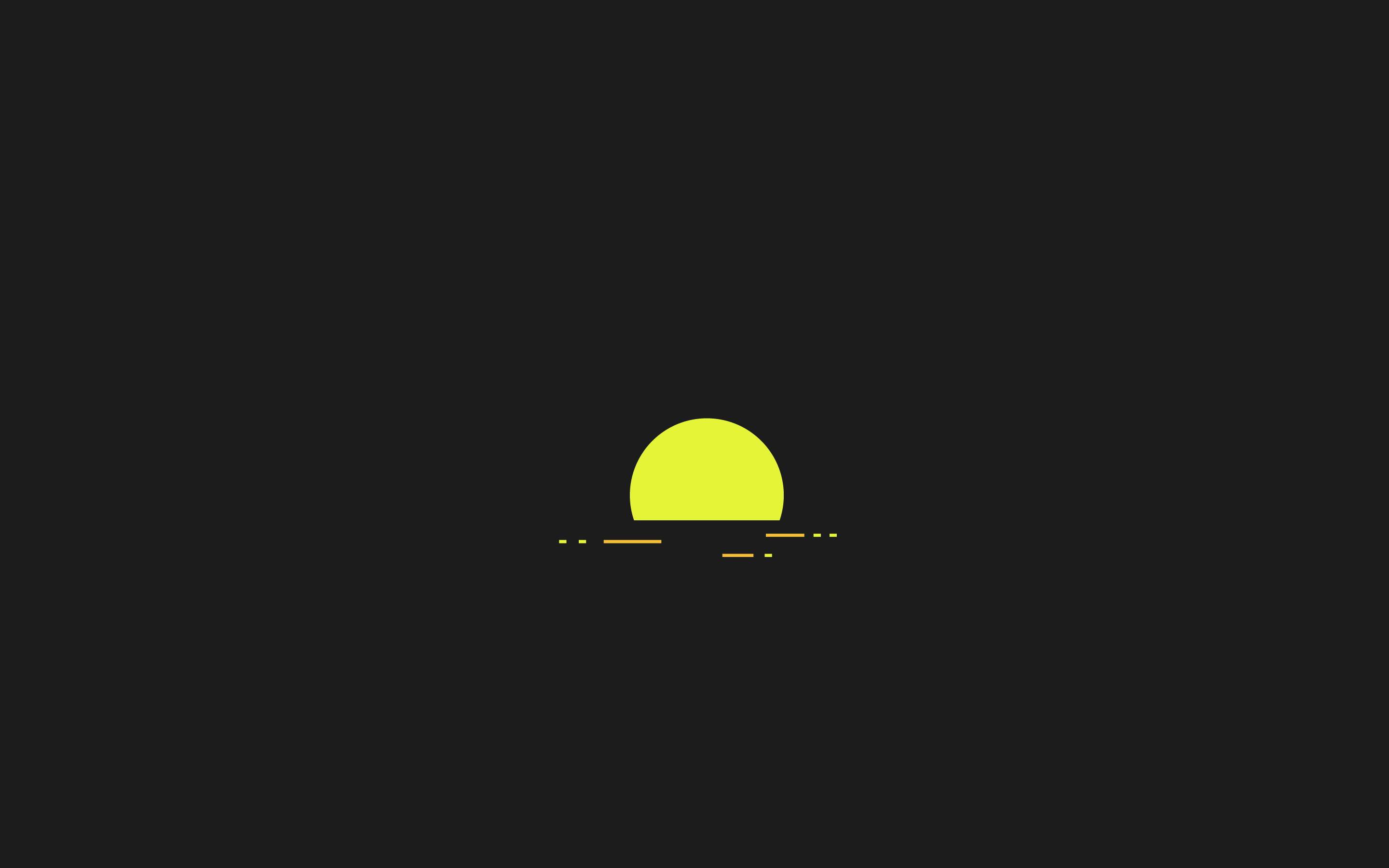 Atardecer verde estético simple Fondos de pantalla