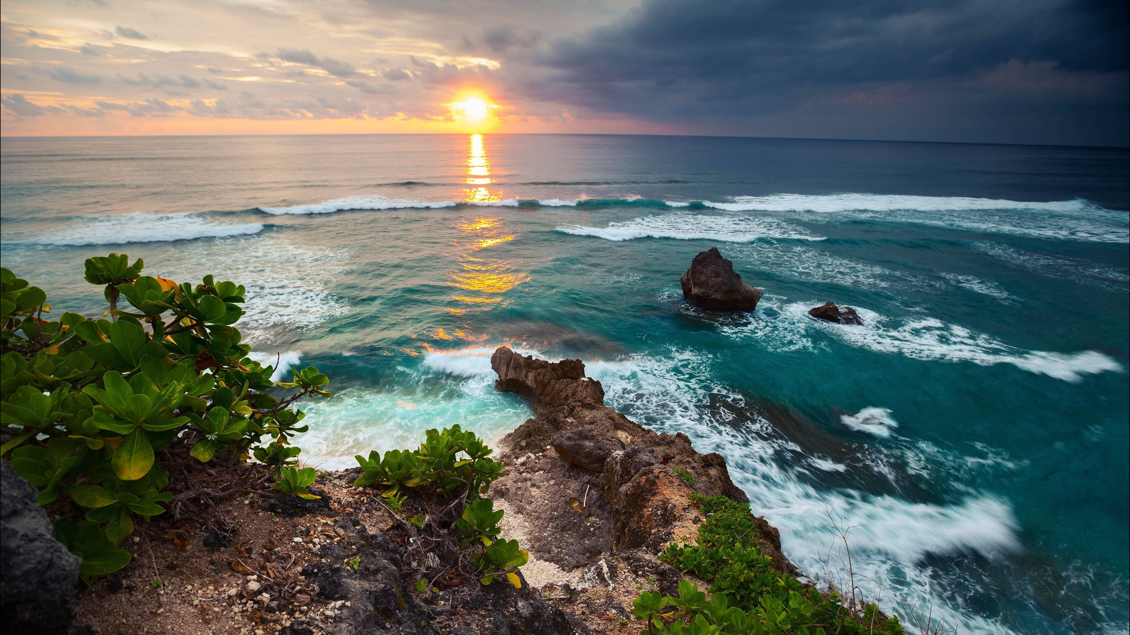 Atardeceres en la Isla de Bali Fondos de pantalla