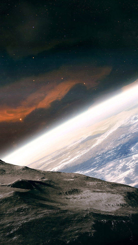 Atmósfera Terrestre Espacio iPhone Fondos de pantalla
