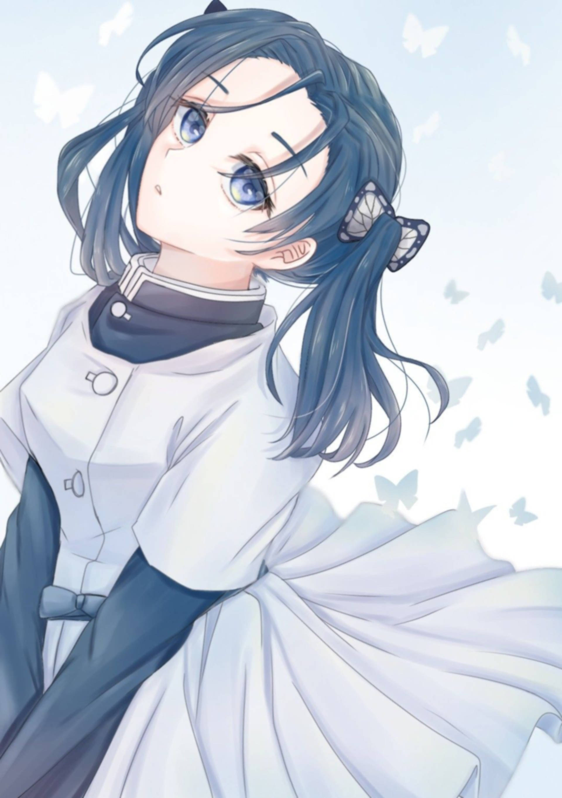 Atractiva Aoi Kanzaki de Demon Slayer Fondos de pantalla