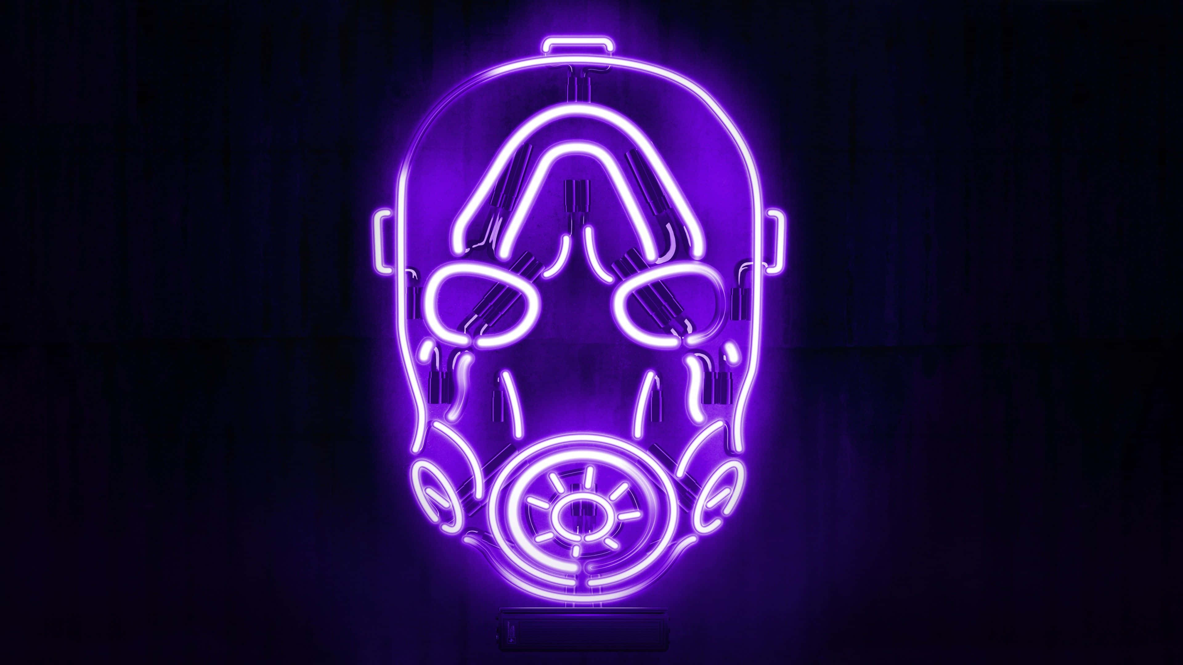 ¡Atrévete a explorar el lado más salvaje con Neon Purple! Fondos de pantalla