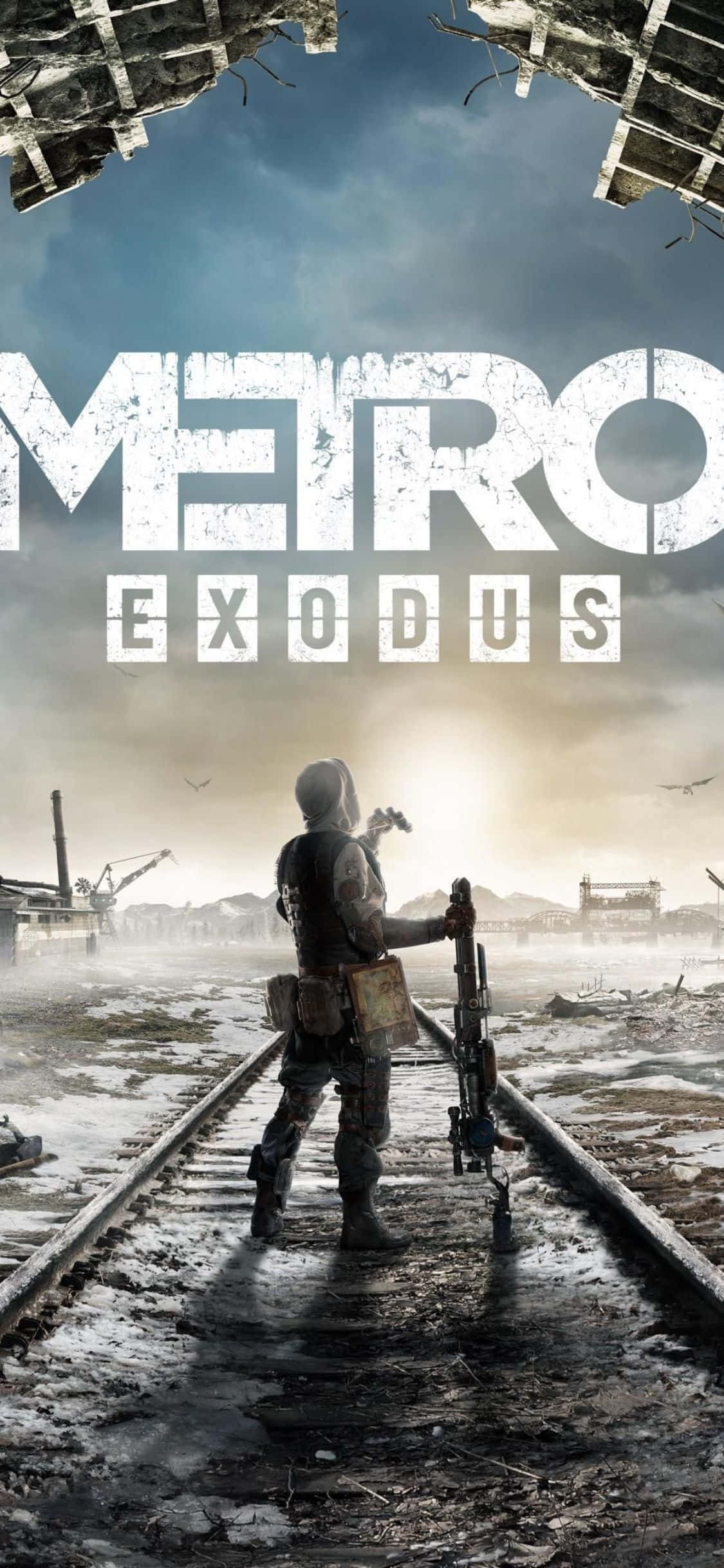 Explora valientemente los peligros postapocalípticos en "Metro Exodus" para iPhone X Fondos de pantalla