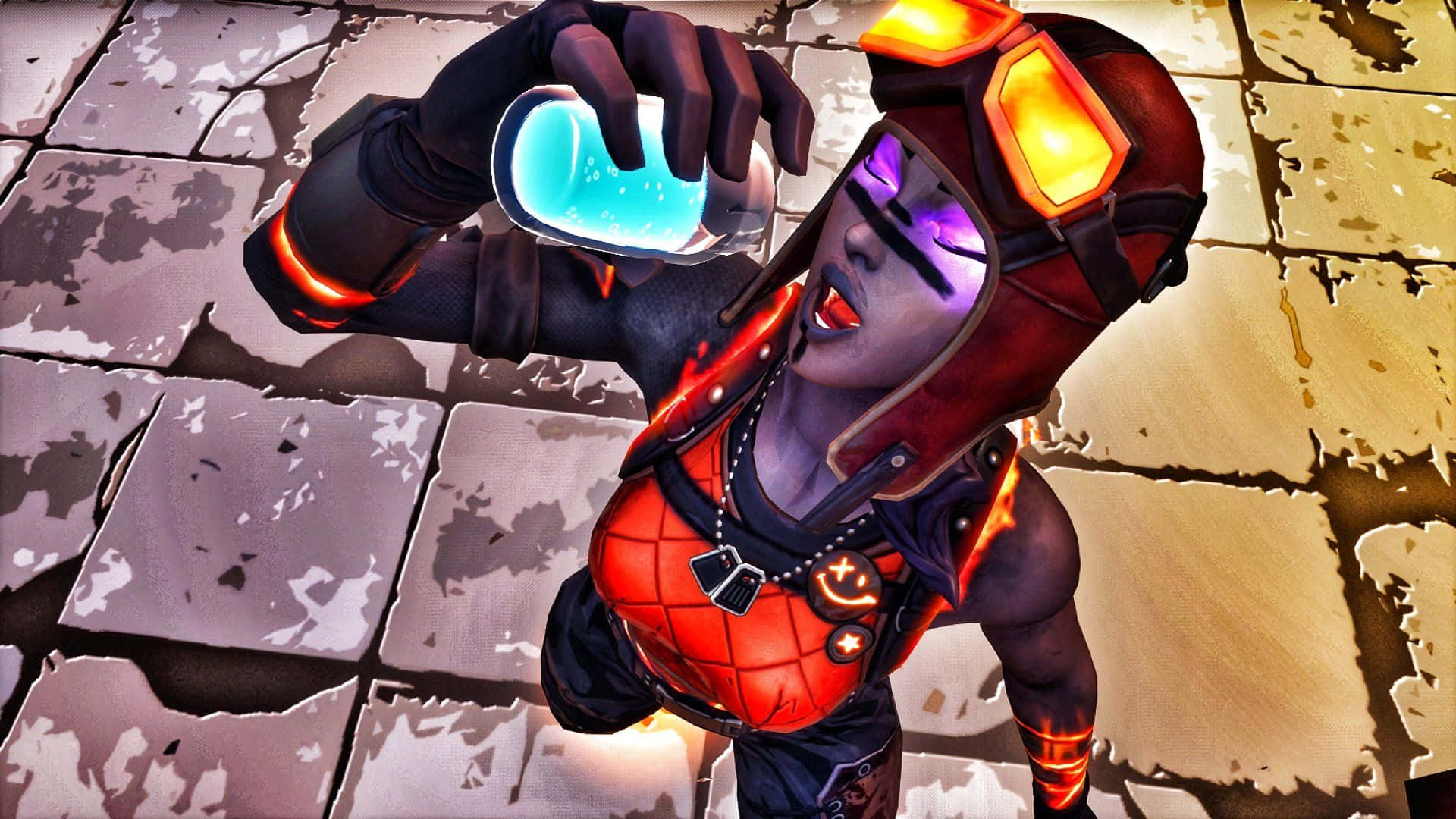 Atuendo Blaze de Fortnite con Slurp Juice Fondos de pantalla
