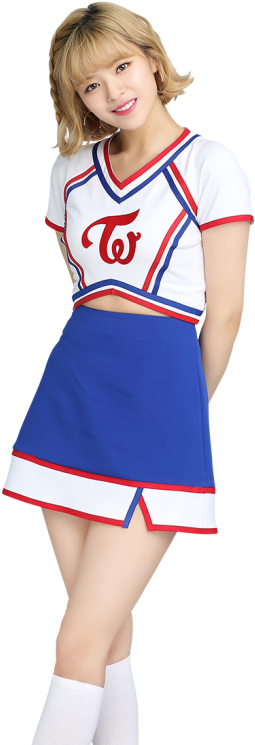 Atuendo de porrista de miembro de Twice Fondos de pantalla