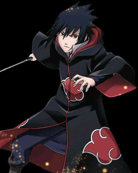 Atuendo de Sasuke Uchiha de Akatsuki Fondos de pantalla