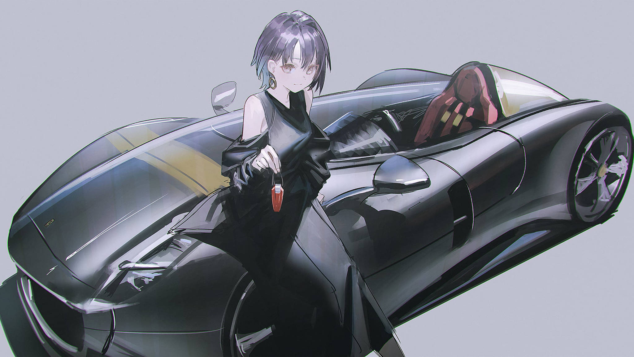 Auto Anime Ferrari Monza Fondos de pantalla