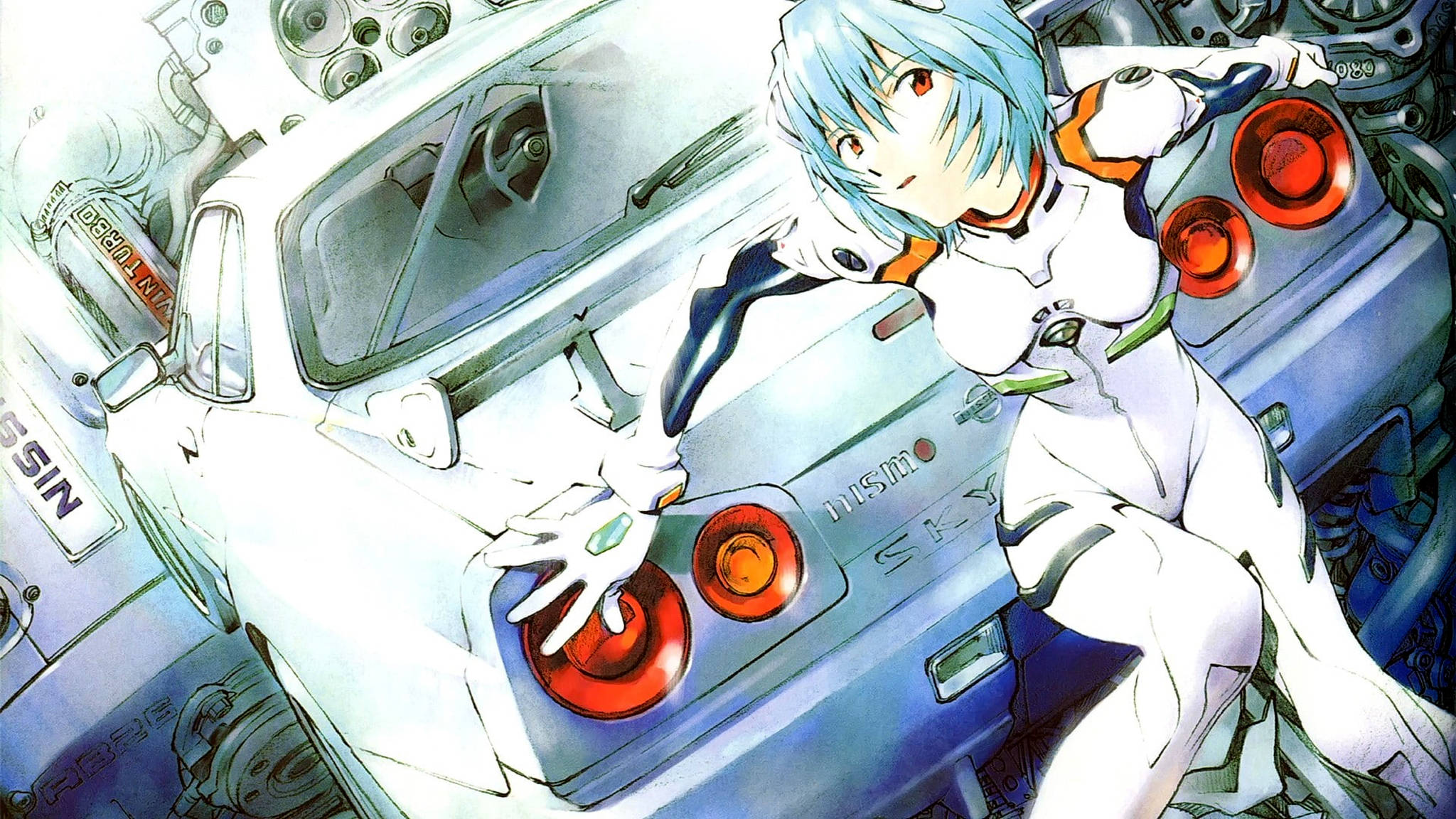 Auto Anime Nissan Skyline Fondos de pantalla