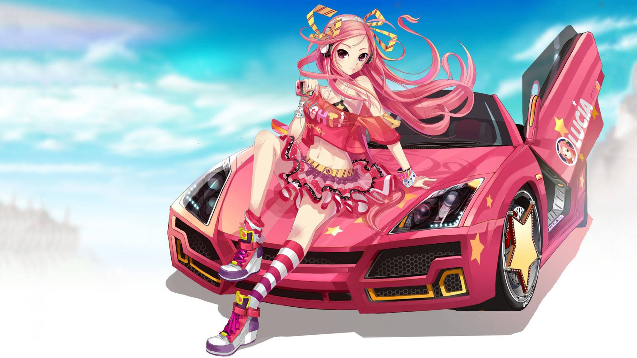 Auto Anime PangYa Fondos de pantalla