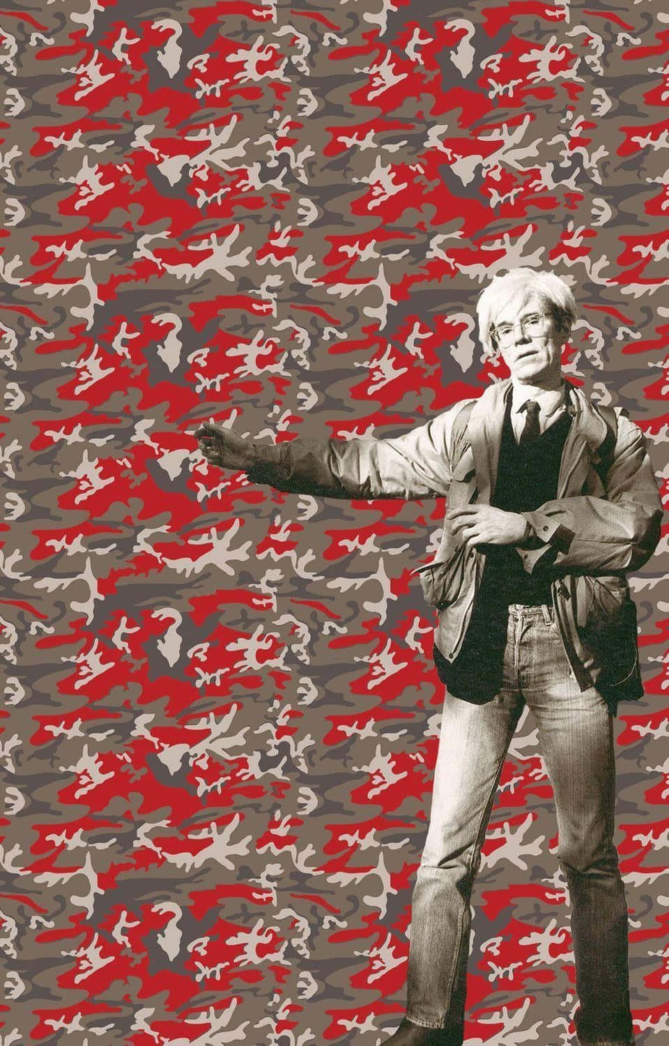 Autorretrato camuflado de Andy Warhol Fondos de pantalla