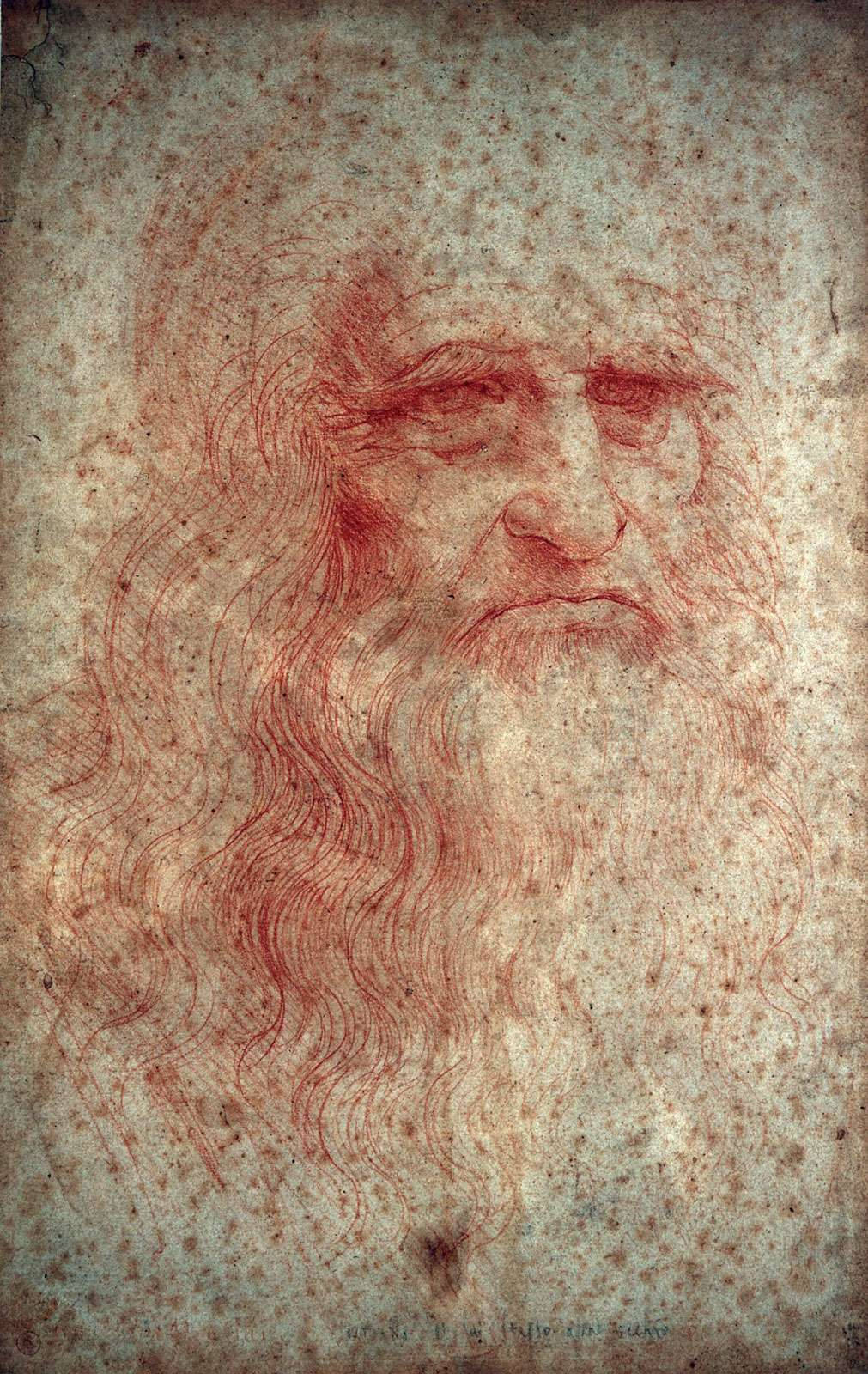 Autorretrato de Leonardo Da Vinci Fondos de pantalla