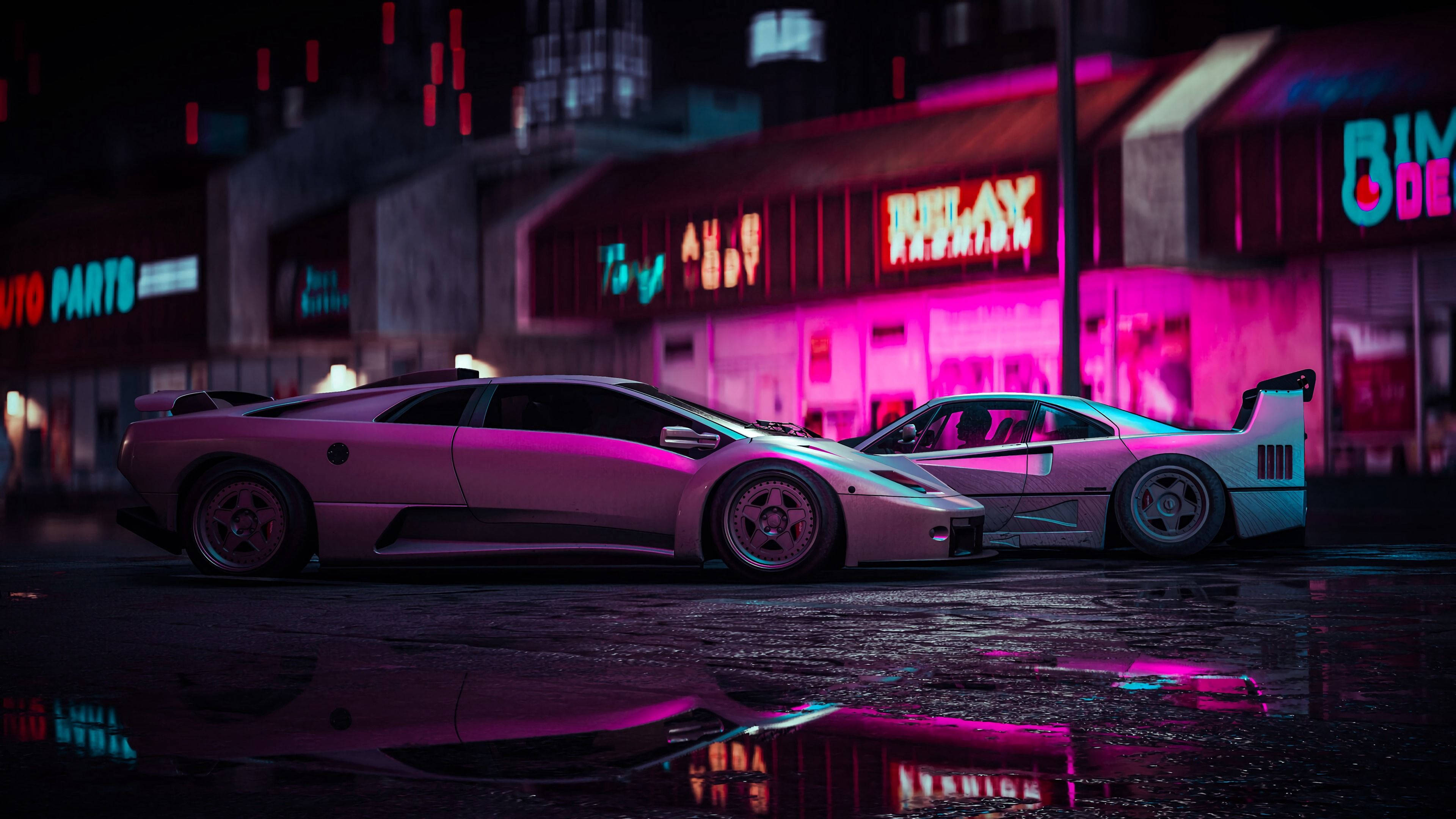 Autos deportivos con estética JDM Fondos de pantalla