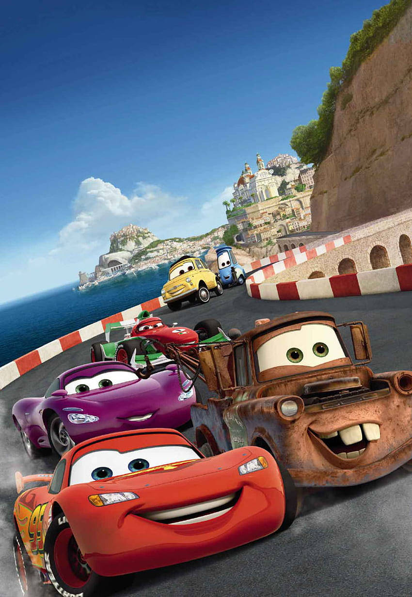 Autos Disfrutando una Carrera Fondos de pantalla