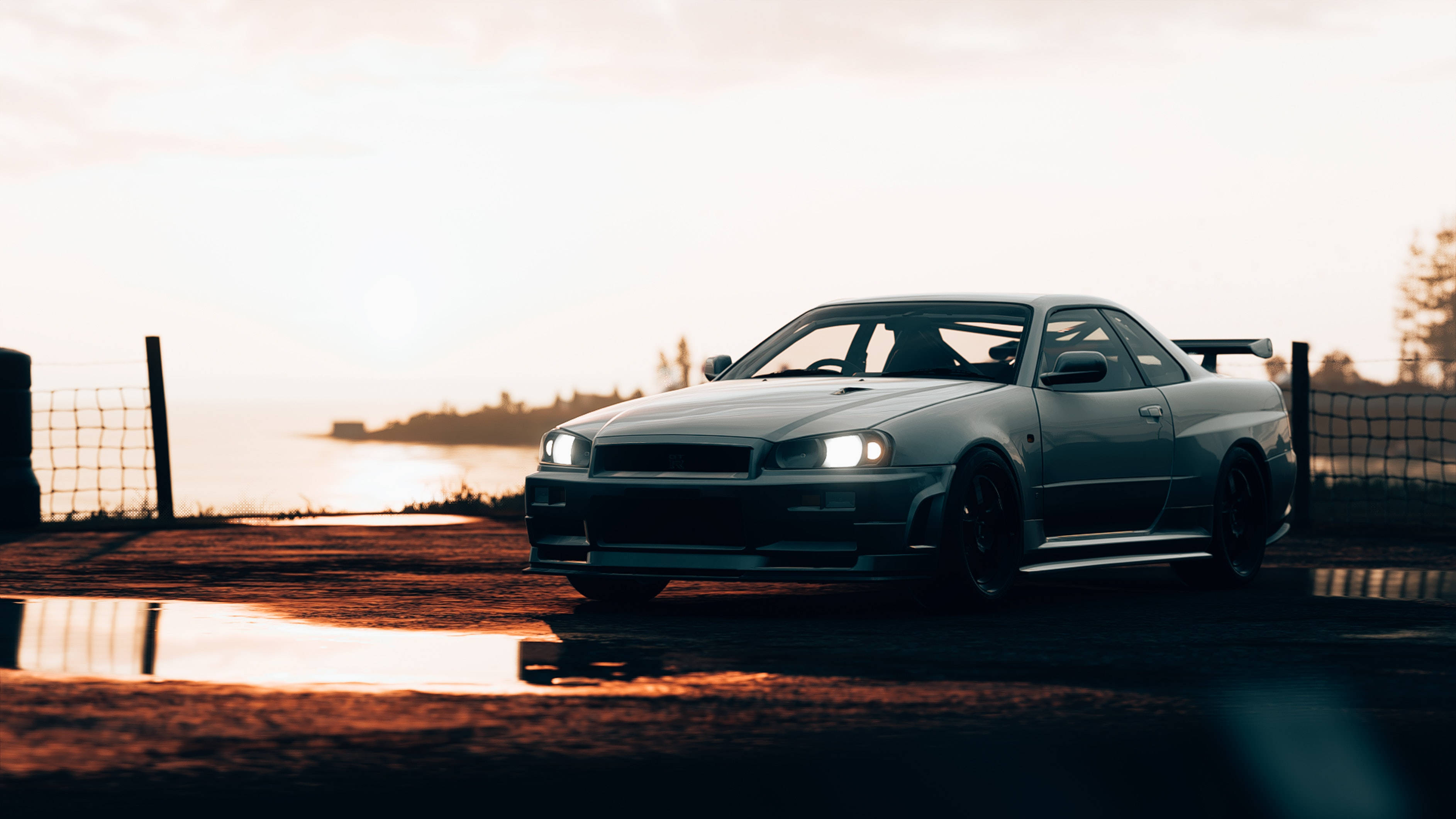 Autos JDM al Atardecer Fondos de pantalla