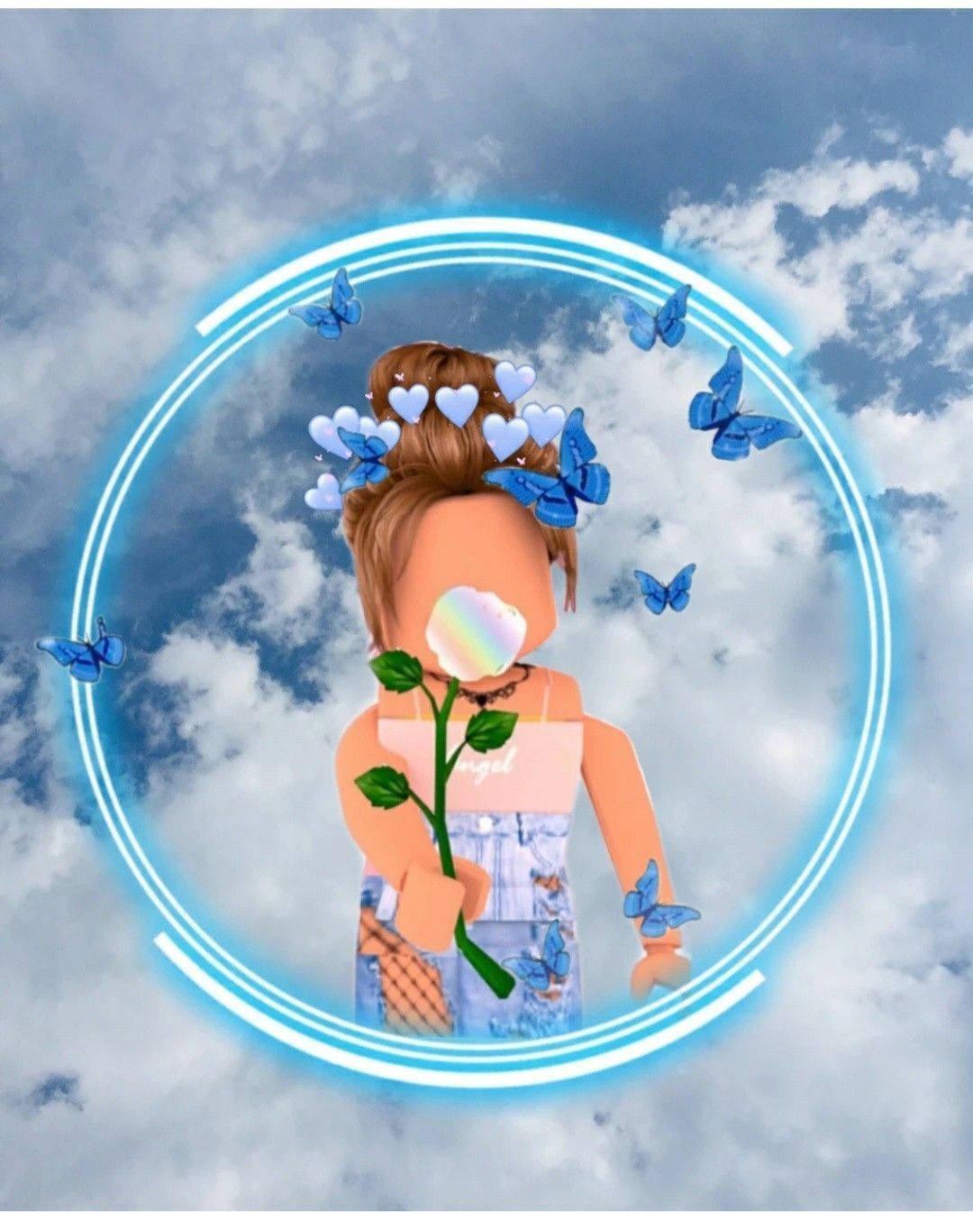 Avatar Azul de Roblox