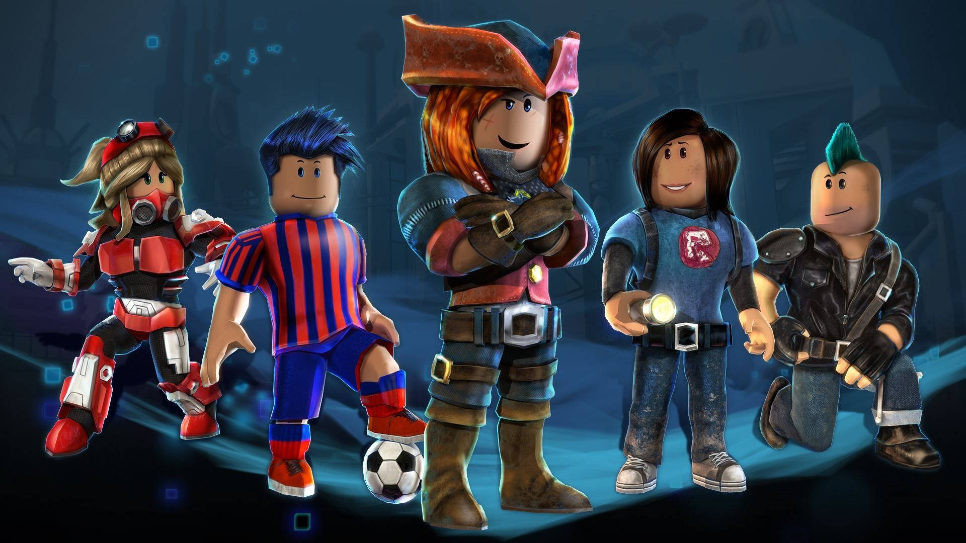 Fondo de pantalla 3D increíble y único de diseños de avatar en Roblox.