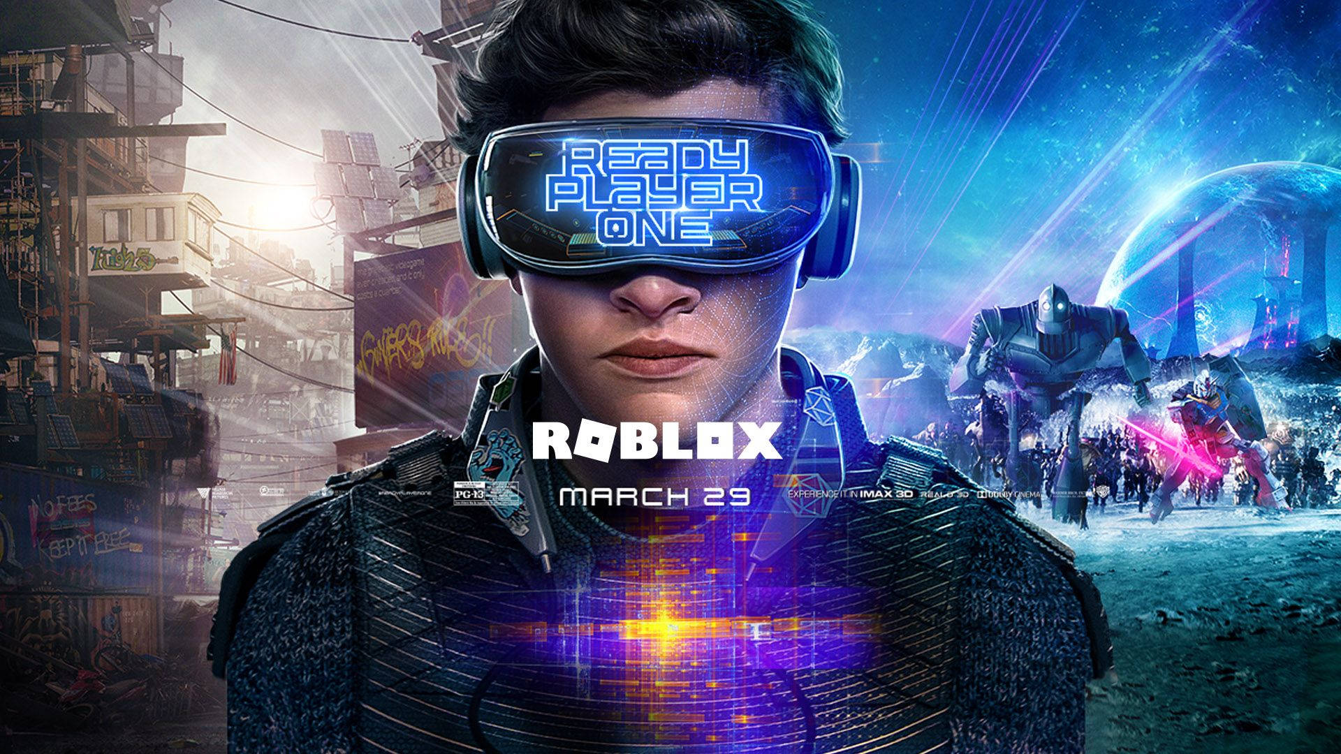 Fondo de pantalla genial y en HD de avatar de Roblox en Ready Player One.