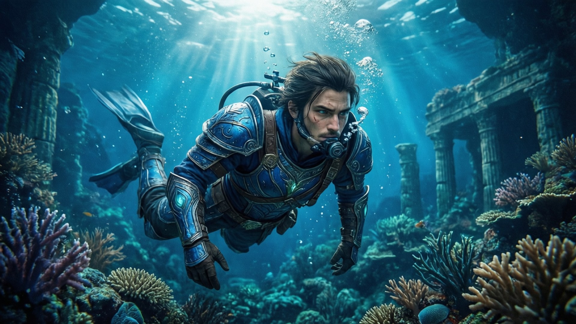 Aventura acuática de Link Fondos de pantalla