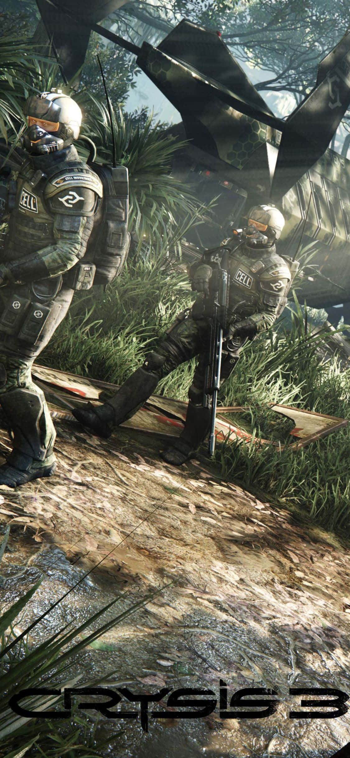 Aventura de ciencia ficción y fantasía emocionante – Crysis 3 para iPhone X Fondos de pantalla