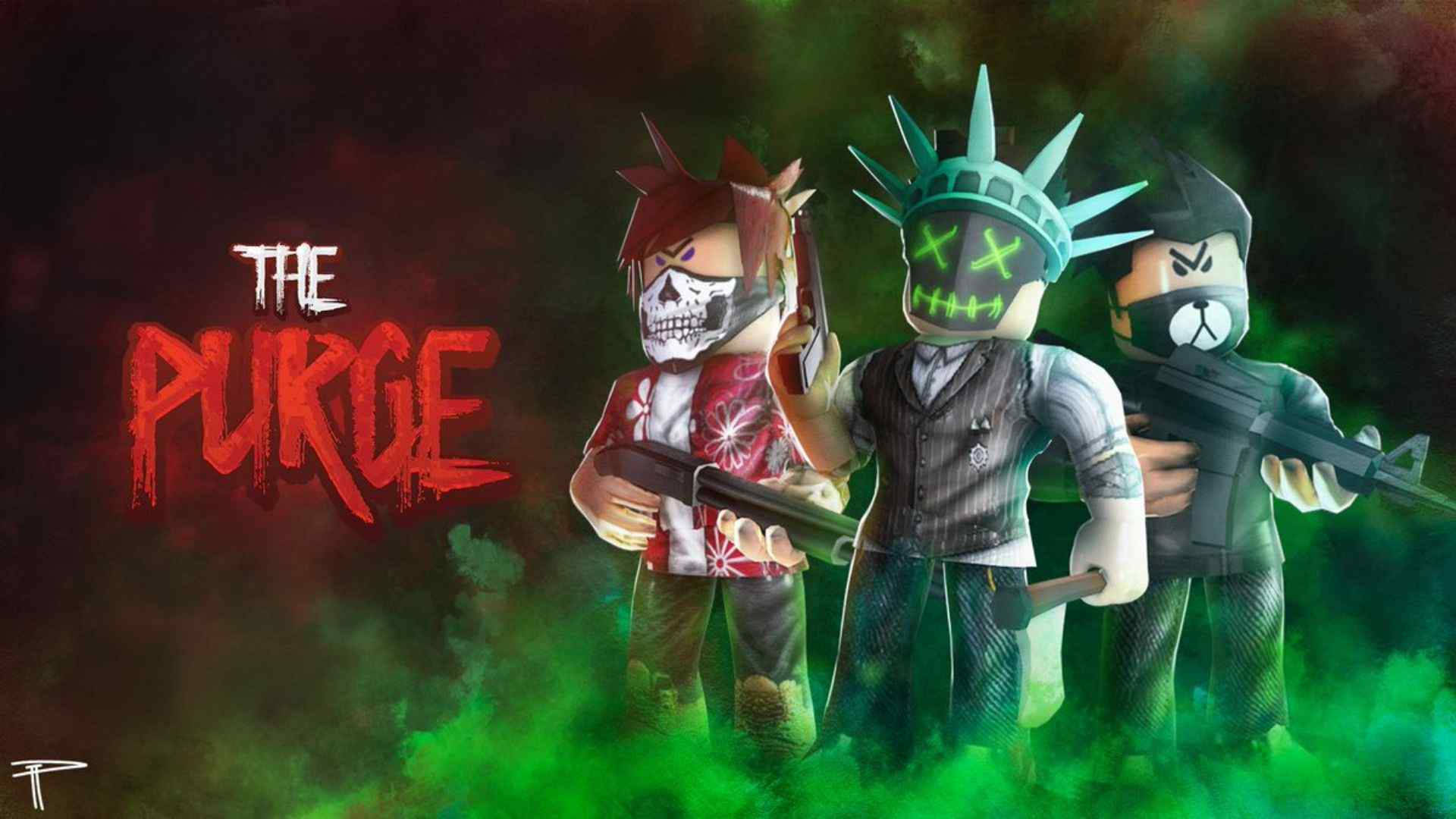 Aventura Emocionante en Cool Roblox The Purge Fondos de pantalla